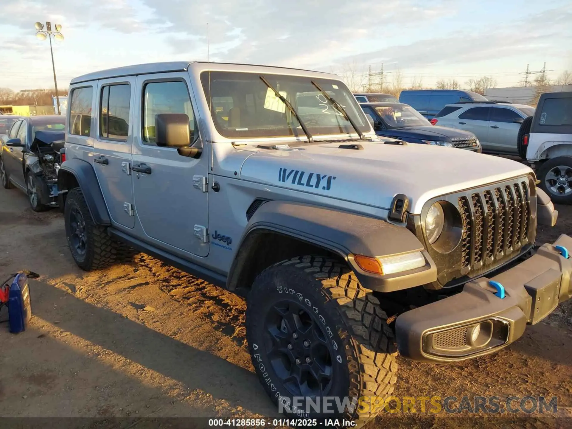 1 Photograph of a damaged car 1C4JJXN65PW612855 JEEP WRANGLER 4XE 2023