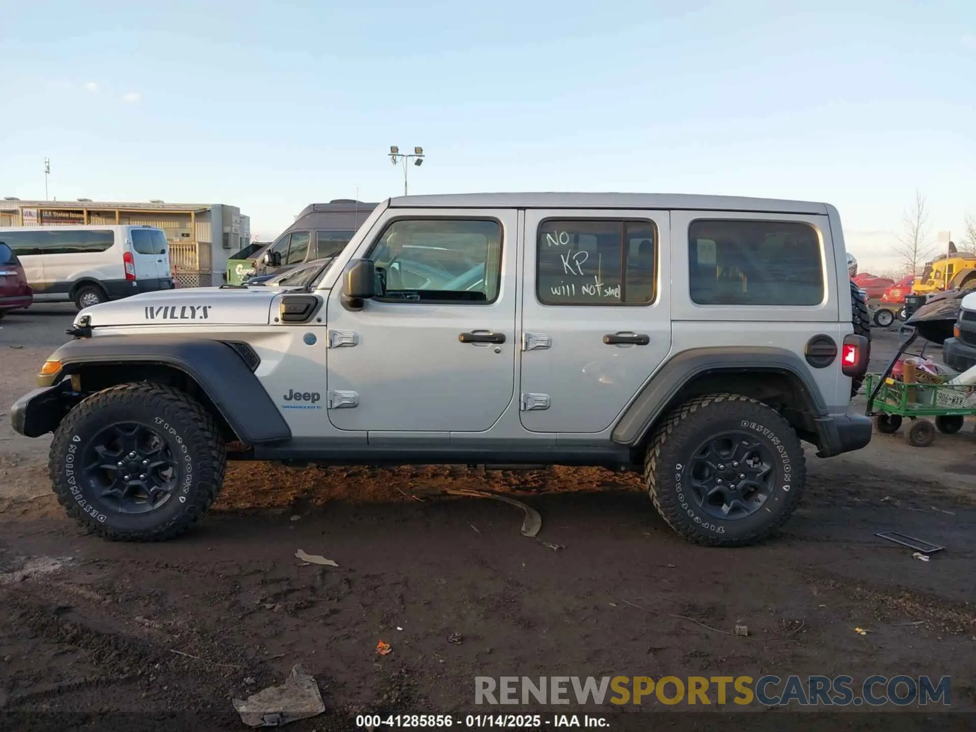 14 Photograph of a damaged car 1C4JJXN65PW612855 JEEP WRANGLER 4XE 2023