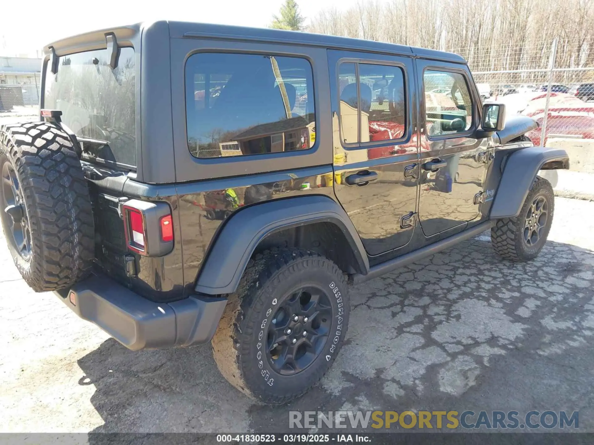 4 Photograph of a damaged car 1C4JJXN65PW703818 JEEP WRANGLER 4XE 2023