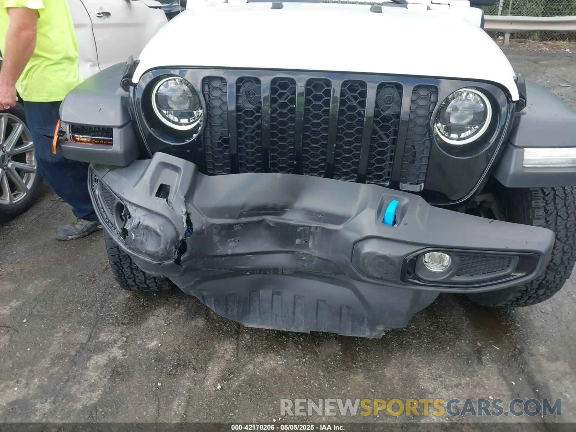 6 Photograph of a damaged car 1C4JJXN67PW630869 JEEP WRANGLER 4XE 2023