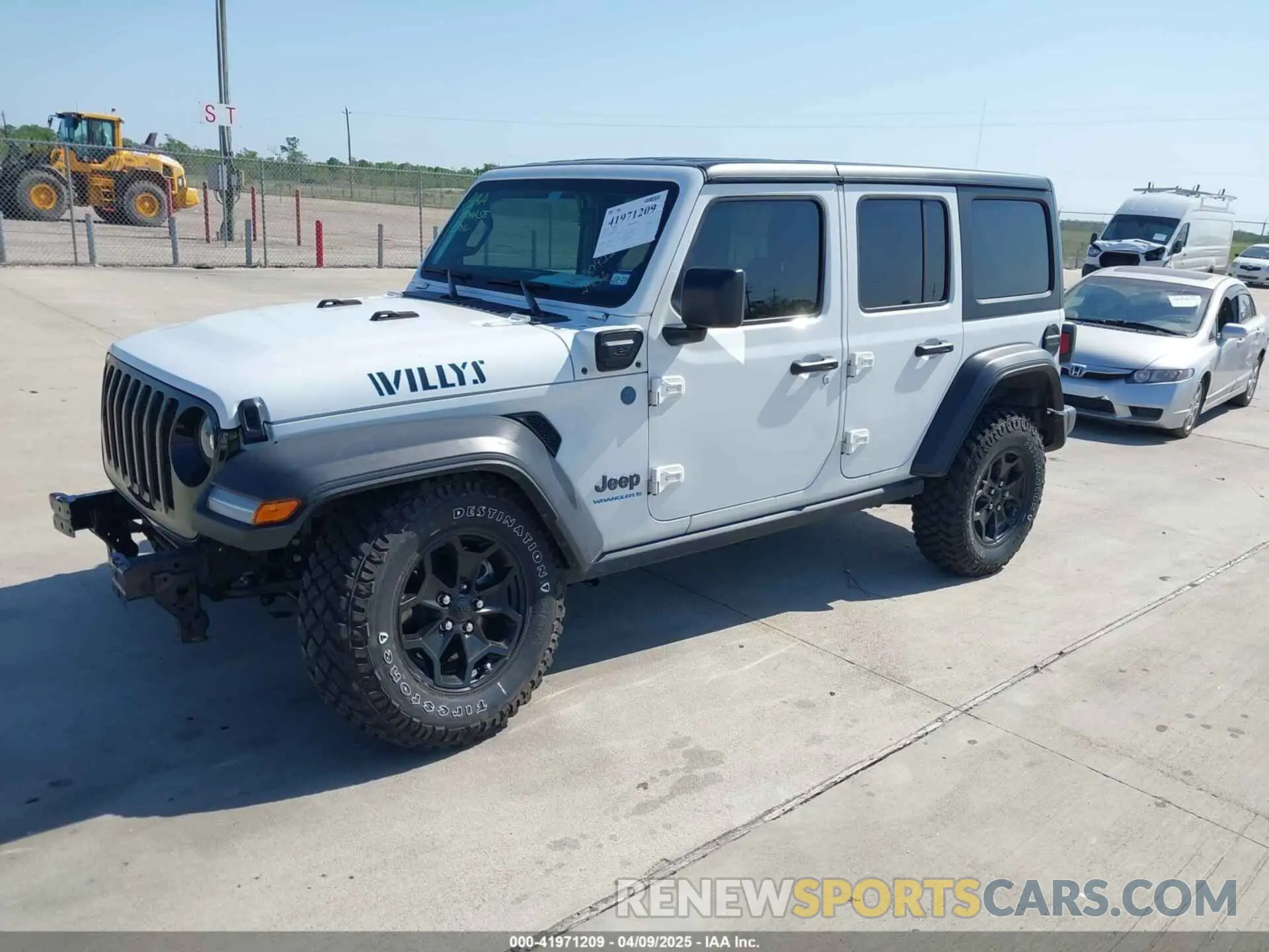 2 Photograph of a damaged car 1C4JJXN68PW592486 JEEP WRANGLER 4XE 2023