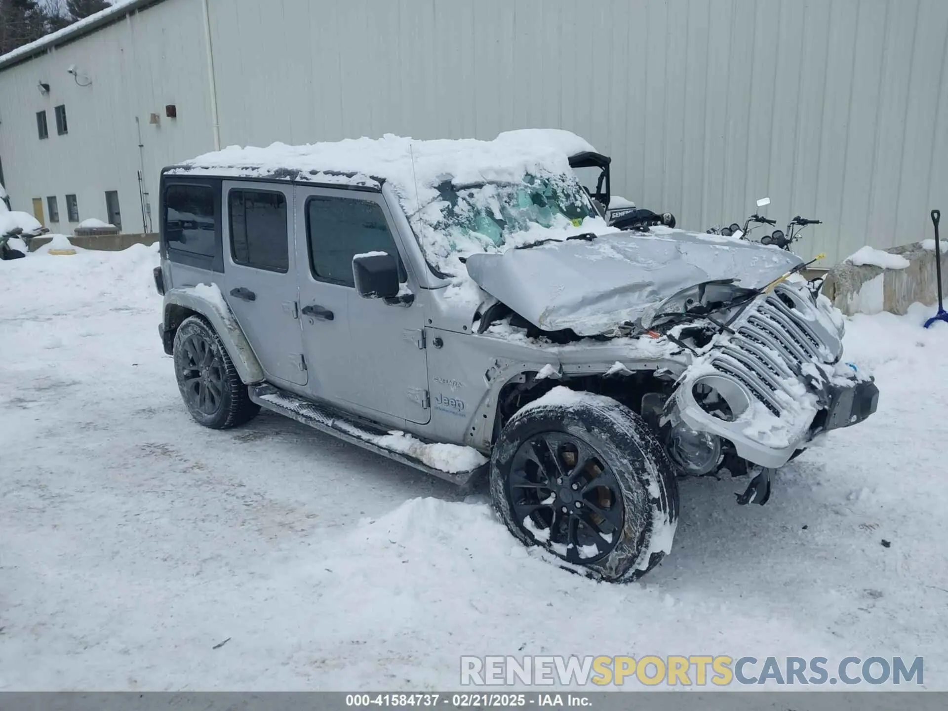 1 Photograph of a damaged car 1C4JJXP60PW686083 JEEP WRANGLER 4XE 2023