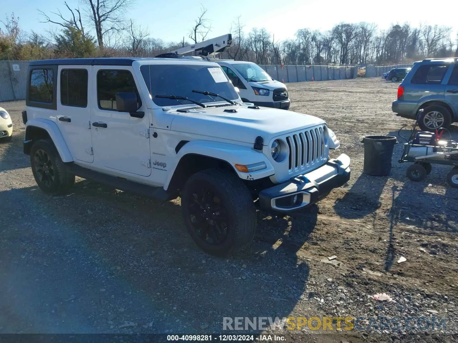 1 Photograph of a damaged car 1C4JJXP61PW684682 JEEP WRANGLER 4XE 2023