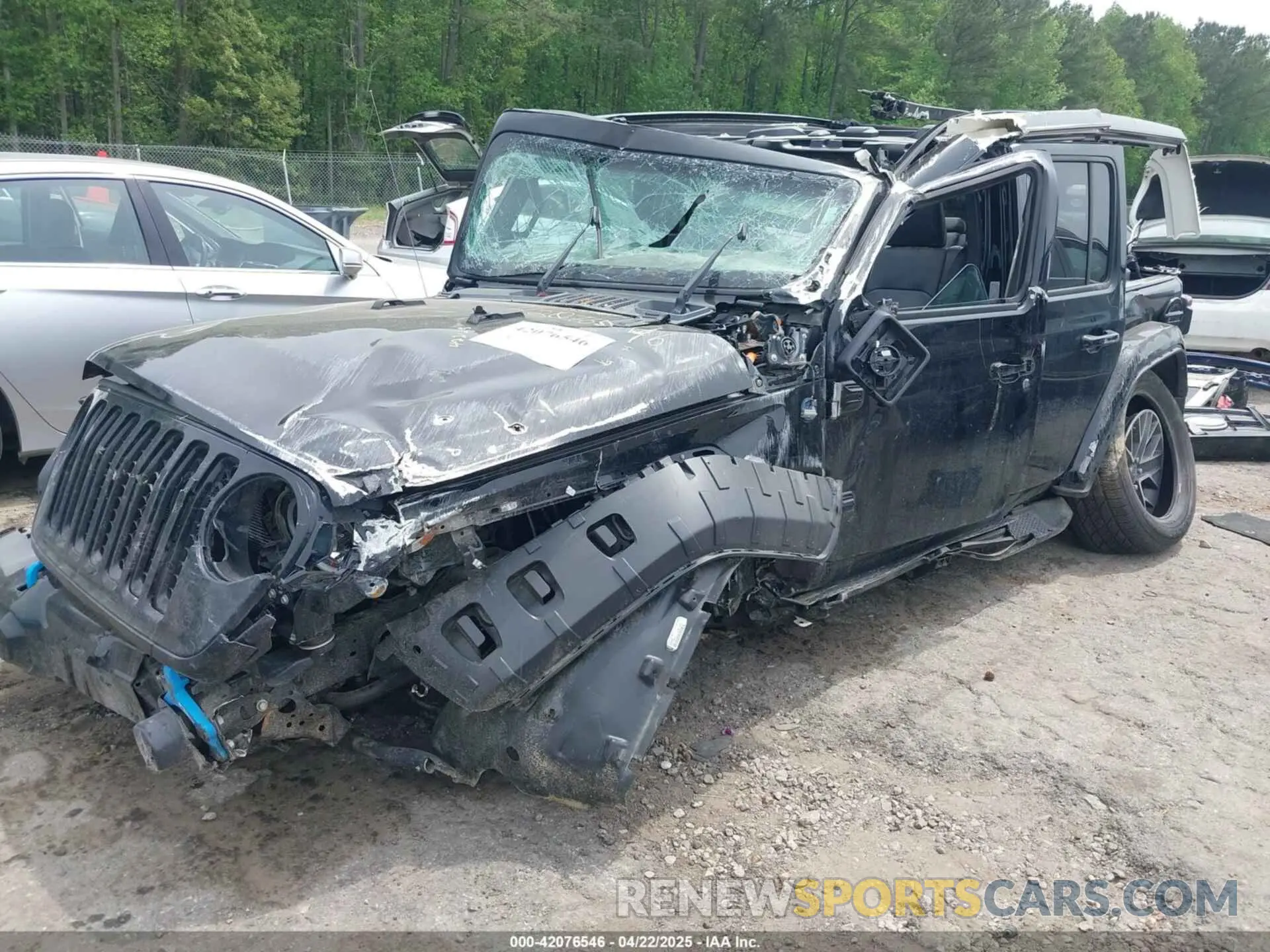 2 Photograph of a damaged car 1C4JJXP62PW629335 JEEP WRANGLER 4XE 2023