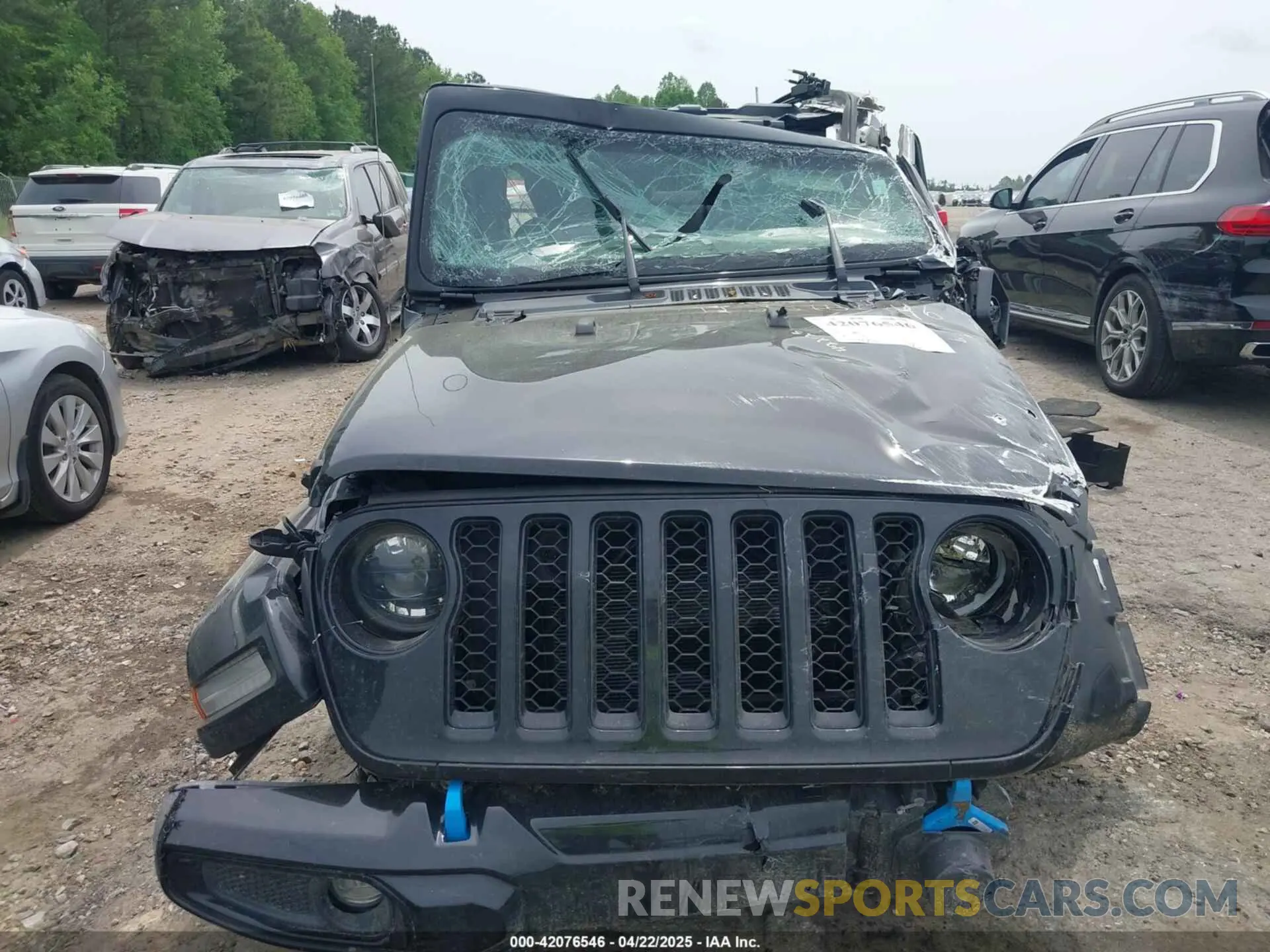 6 Photograph of a damaged car 1C4JJXP62PW629335 JEEP WRANGLER 4XE 2023