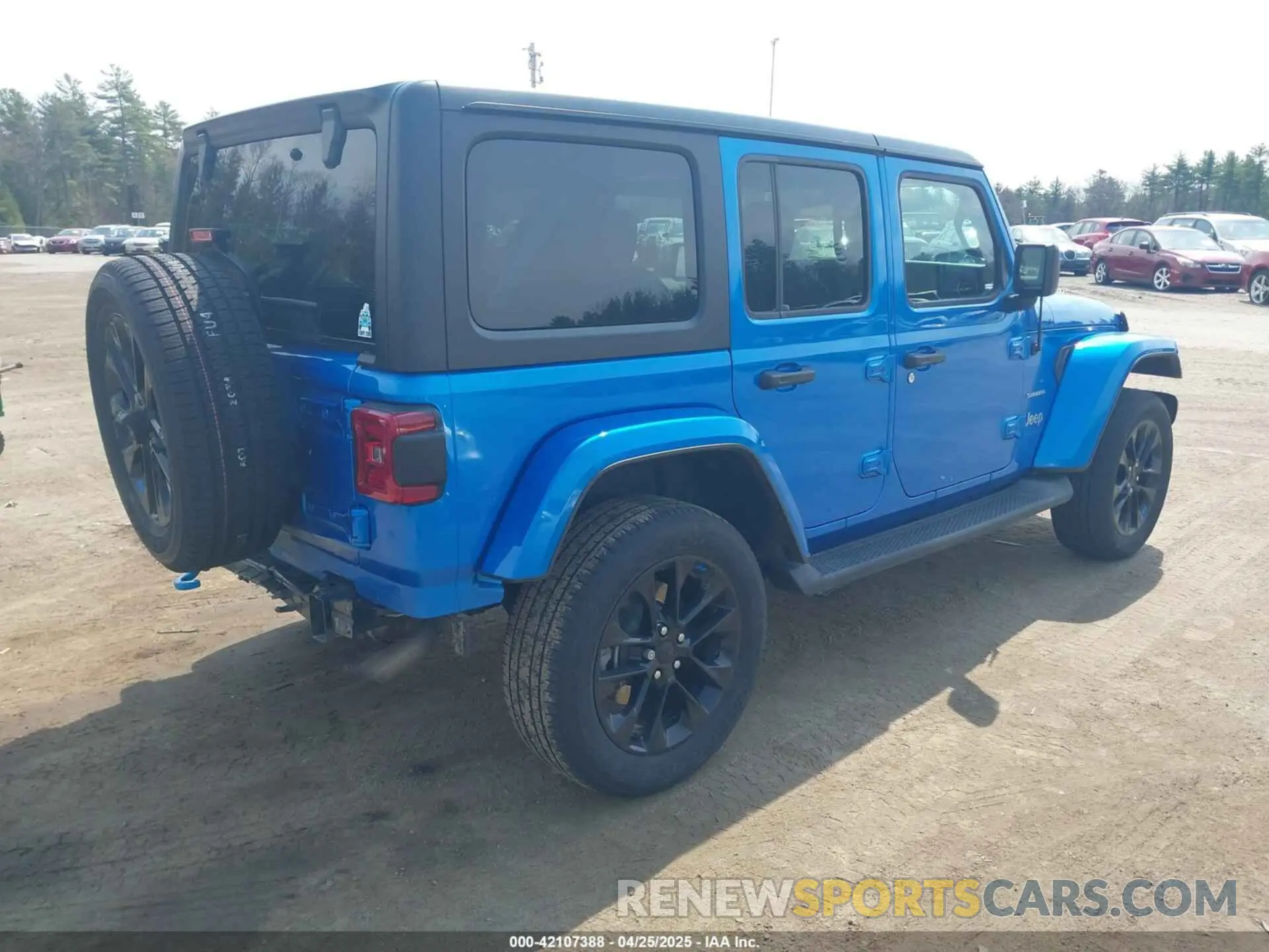 4 Photograph of a damaged car 1C4JJXP62PW662268 JEEP WRANGLER 4XE 2023