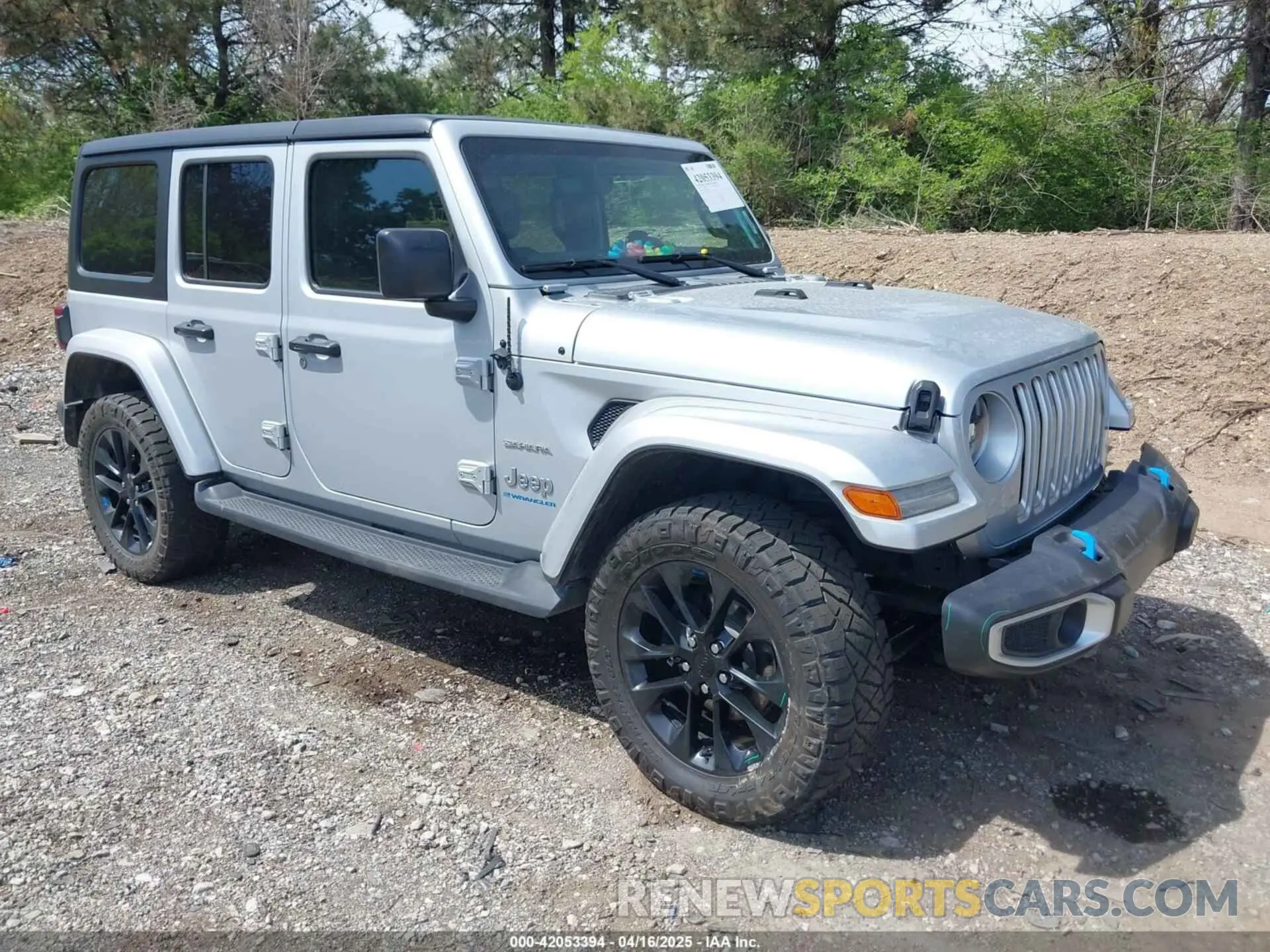 1 Photograph of a damaged car 1C4JJXP63PW528790 JEEP WRANGLER 4XE 2023