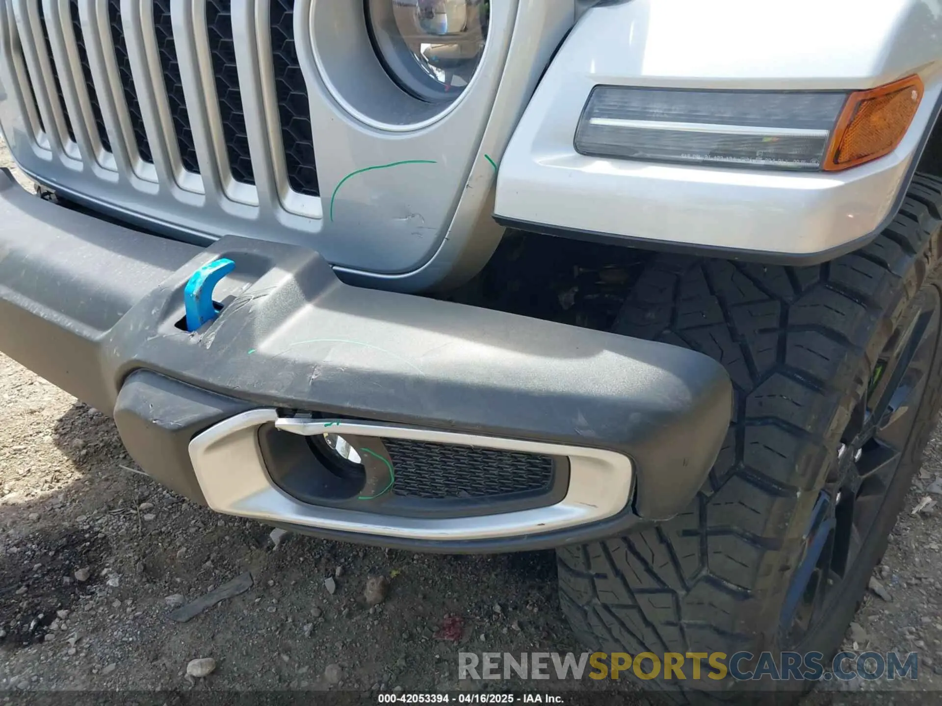 6 Photograph of a damaged car 1C4JJXP63PW528790 JEEP WRANGLER 4XE 2023
