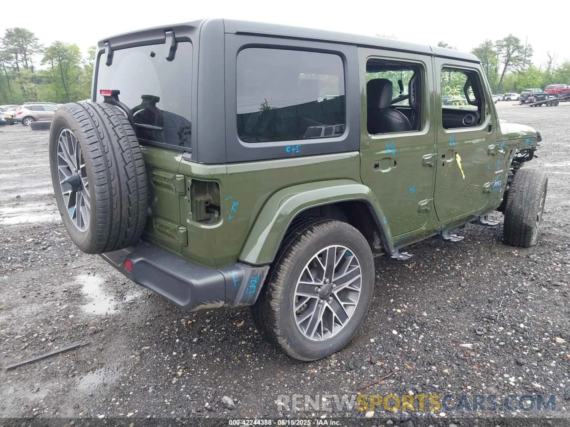 4 Photograph of a damaged car 1C4JJXP64PW684210 JEEP WRANGLER 4XE 2023