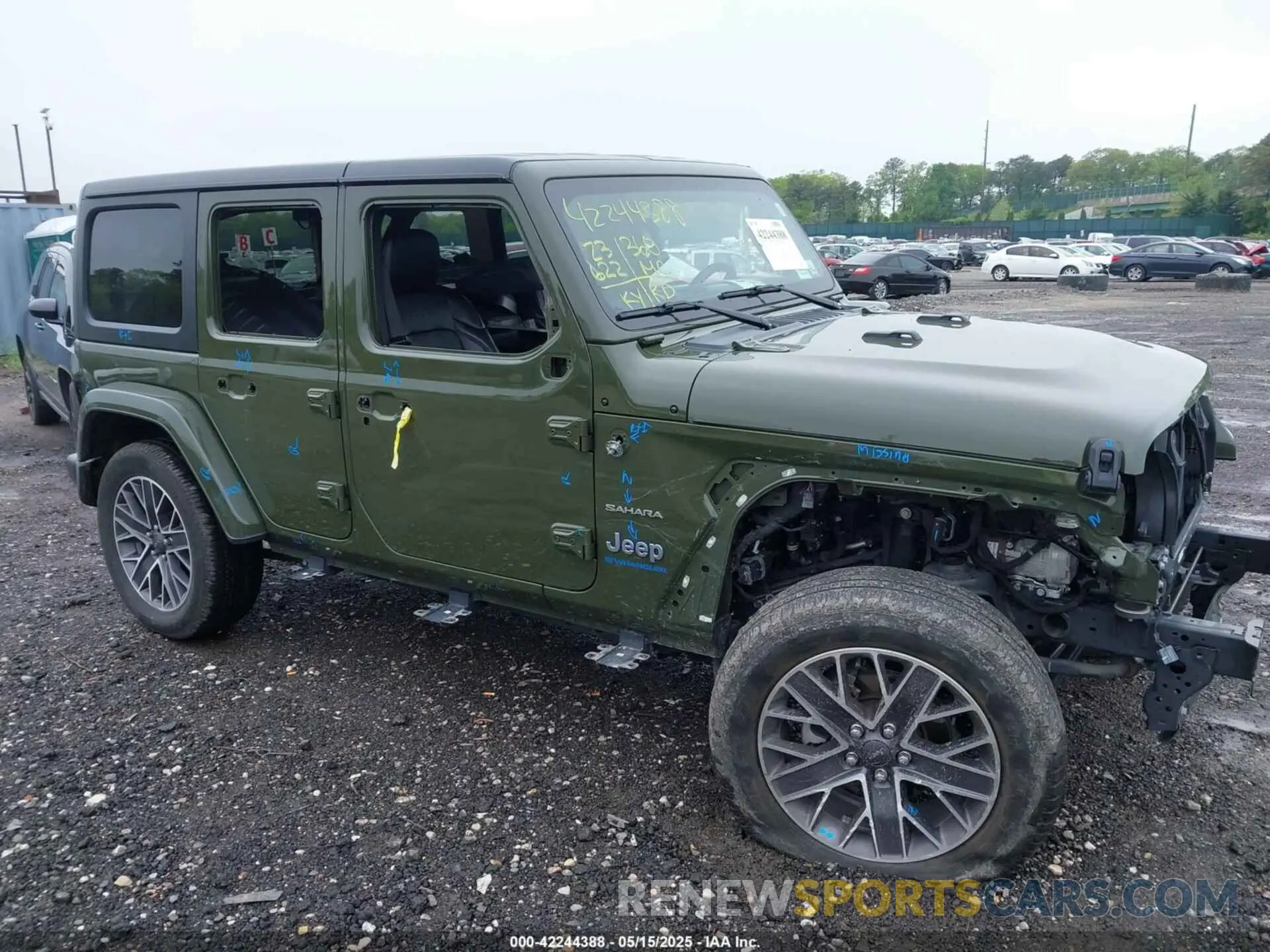 6 Photograph of a damaged car 1C4JJXP64PW684210 JEEP WRANGLER 4XE 2023