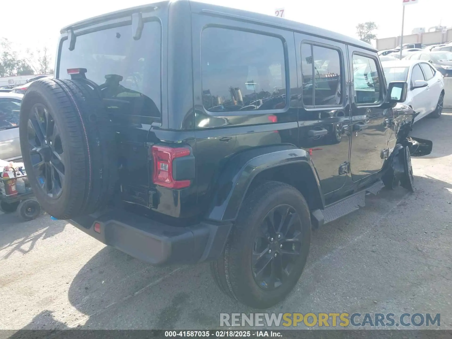 4 Photograph of a damaged car 1C4JJXP67PW556933 JEEP WRANGLER 4XE 2023