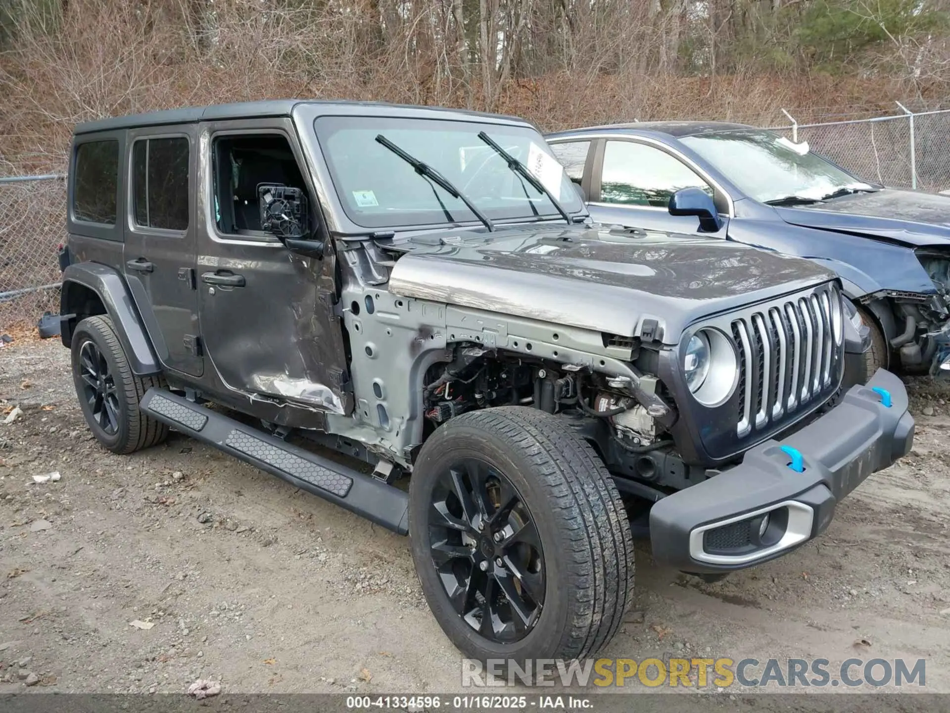 1 Photograph of a damaged car 1C4JJXP68PW583316 JEEP WRANGLER 4XE 2023