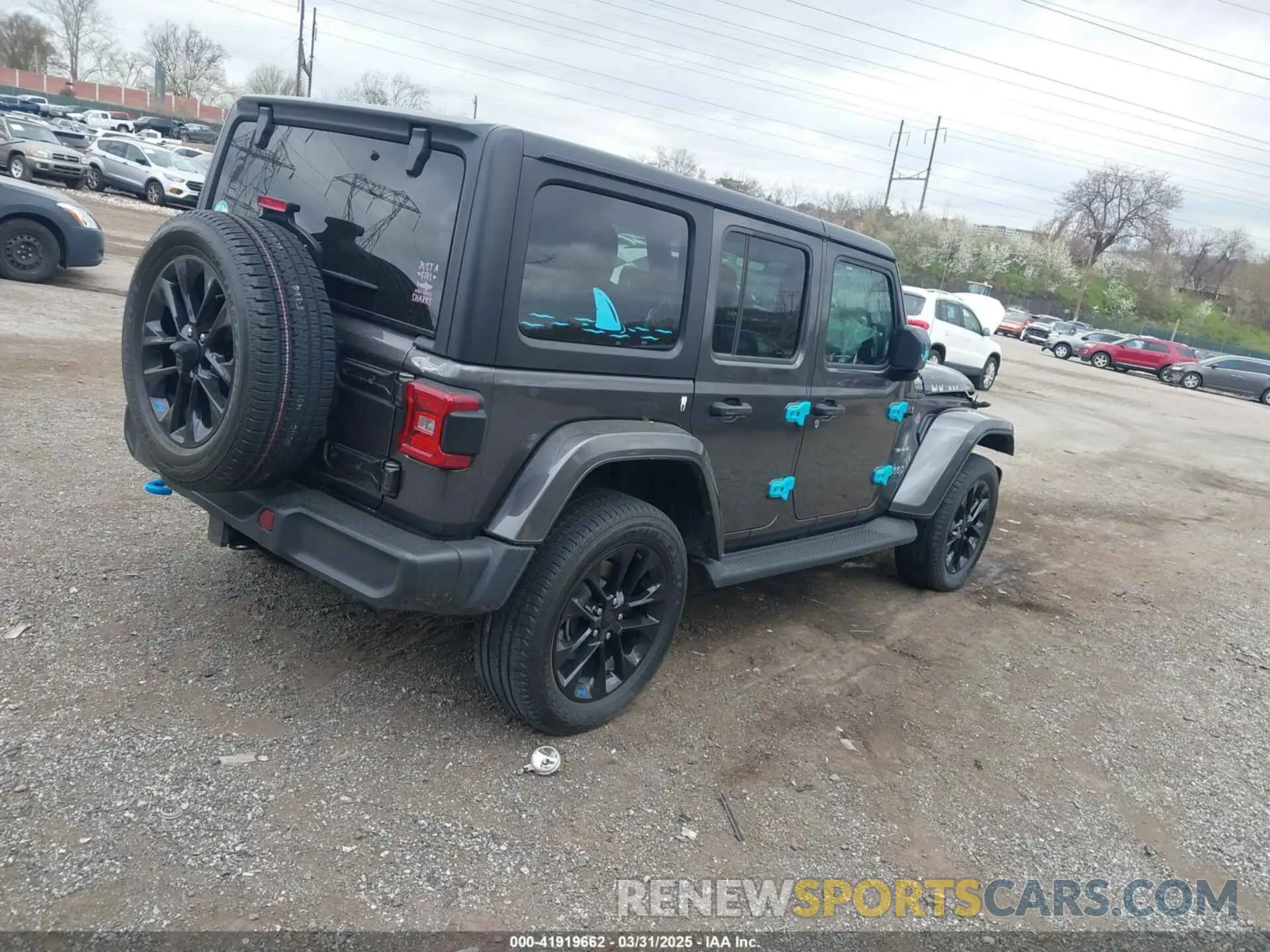4 Photograph of a damaged car 1C4JJXP68PW605041 JEEP WRANGLER 4XE 2023