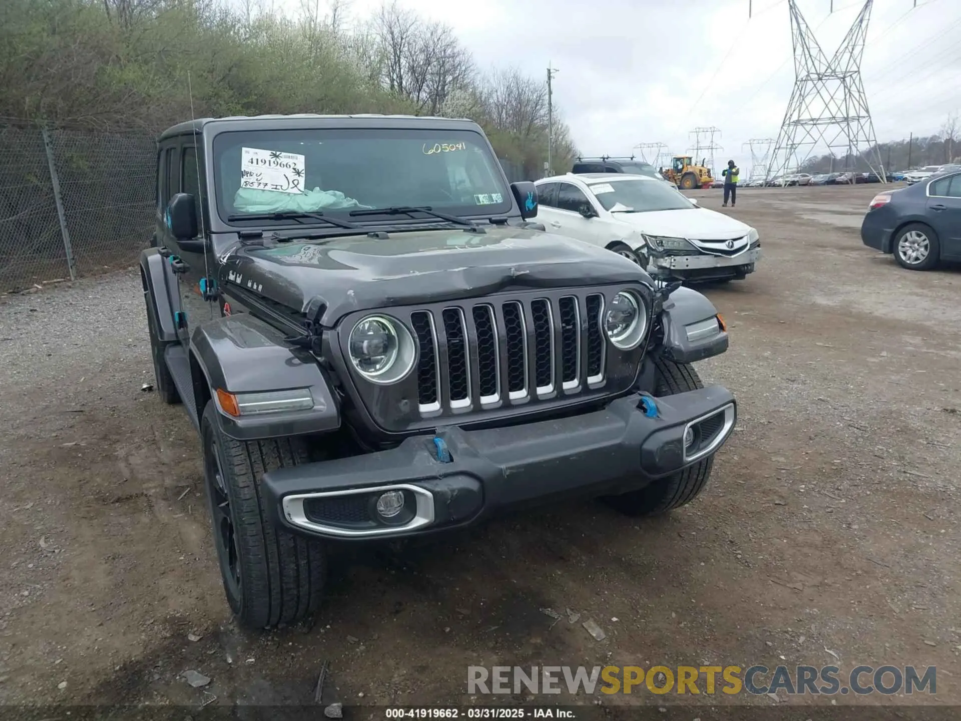 6 Photograph of a damaged car 1C4JJXP68PW605041 JEEP WRANGLER 4XE 2023