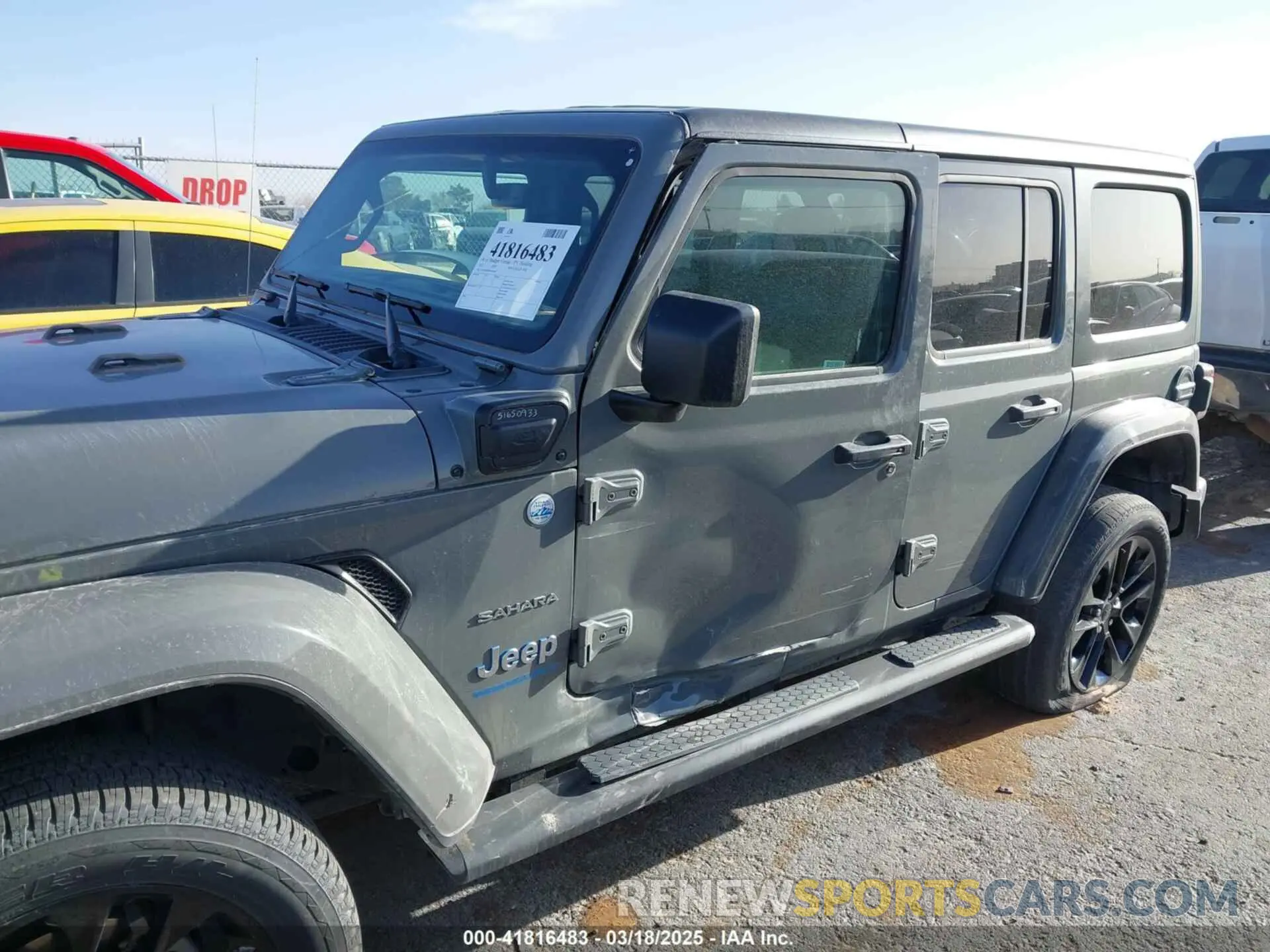 6 Photograph of a damaged car 1C4JJXP68PW661190 JEEP WRANGLER 4XE 2023
