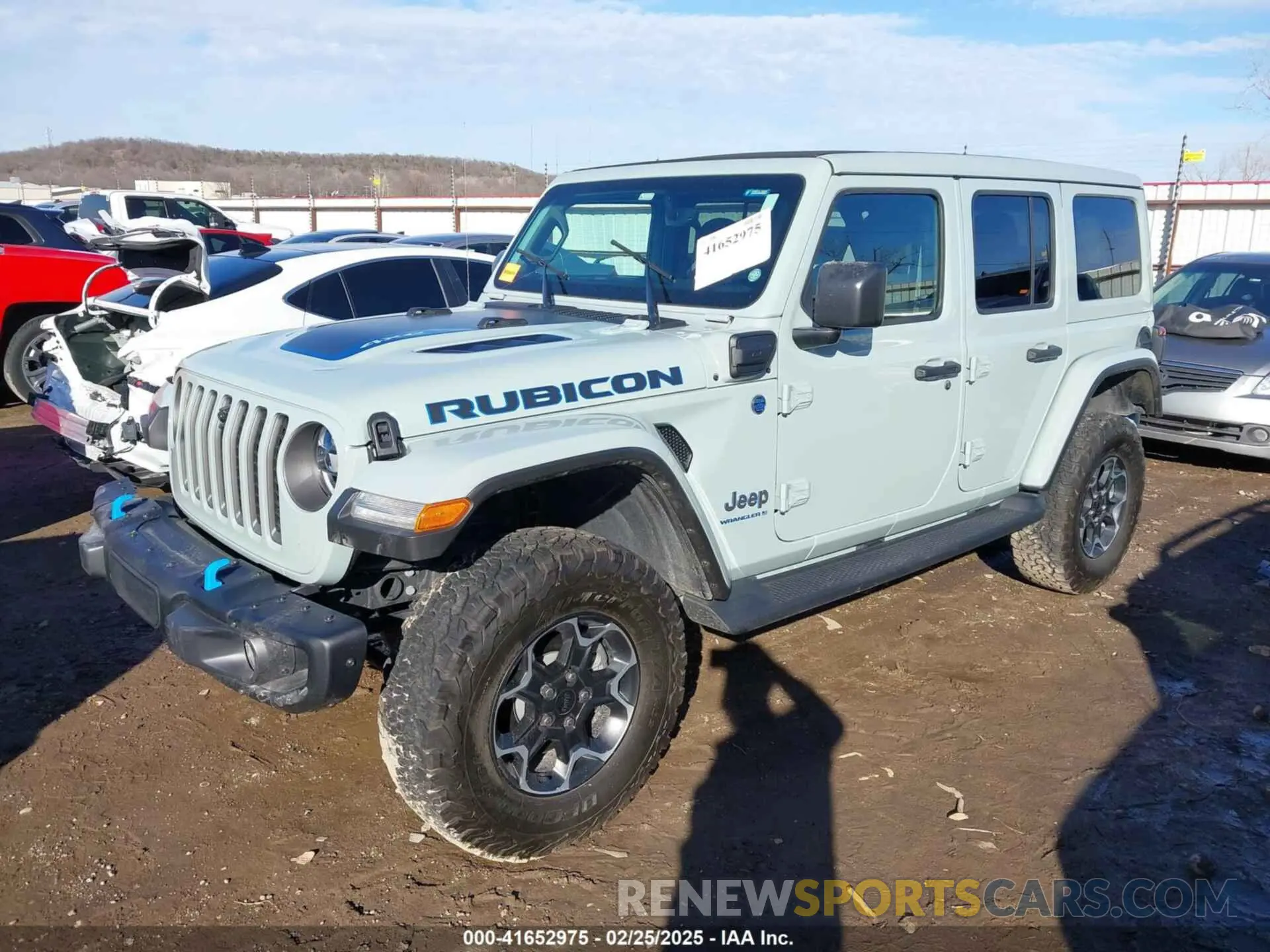 2 Photograph of a damaged car 1C4JJXR60PW580956 JEEP WRANGLER 4XE 2023