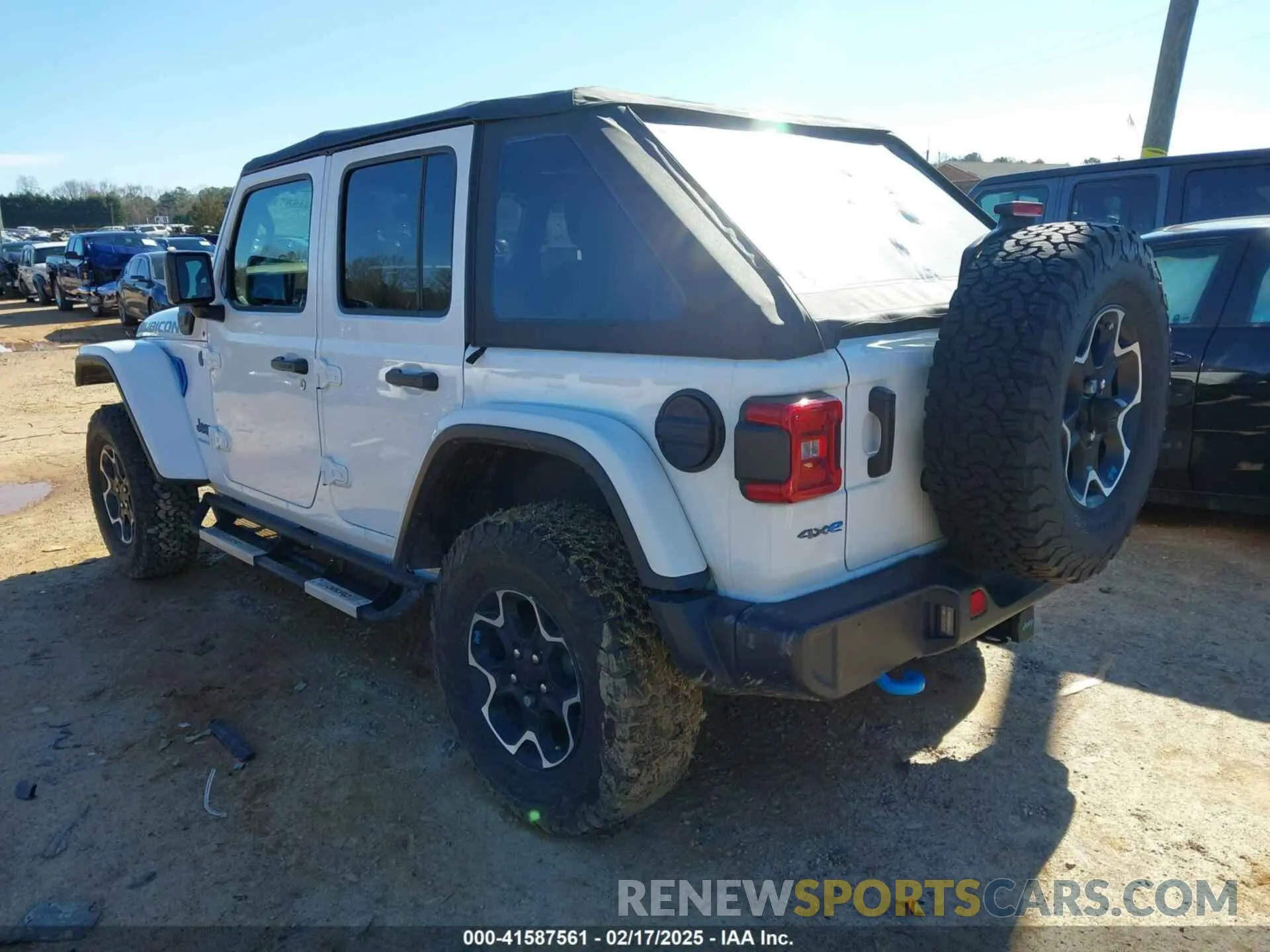 3 Photograph of a damaged car 1C4JJXR64PW586369 JEEP WRANGLER 4XE 2023