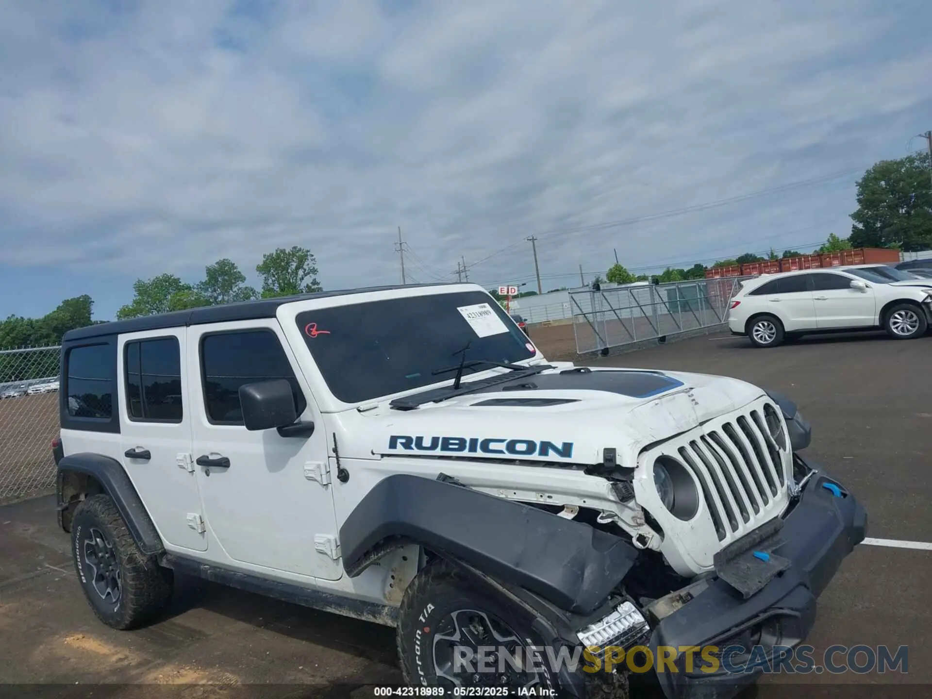 1 Photograph of a damaged car 1C4JJXR64PW586405 JEEP WRANGLER 4XE 2023