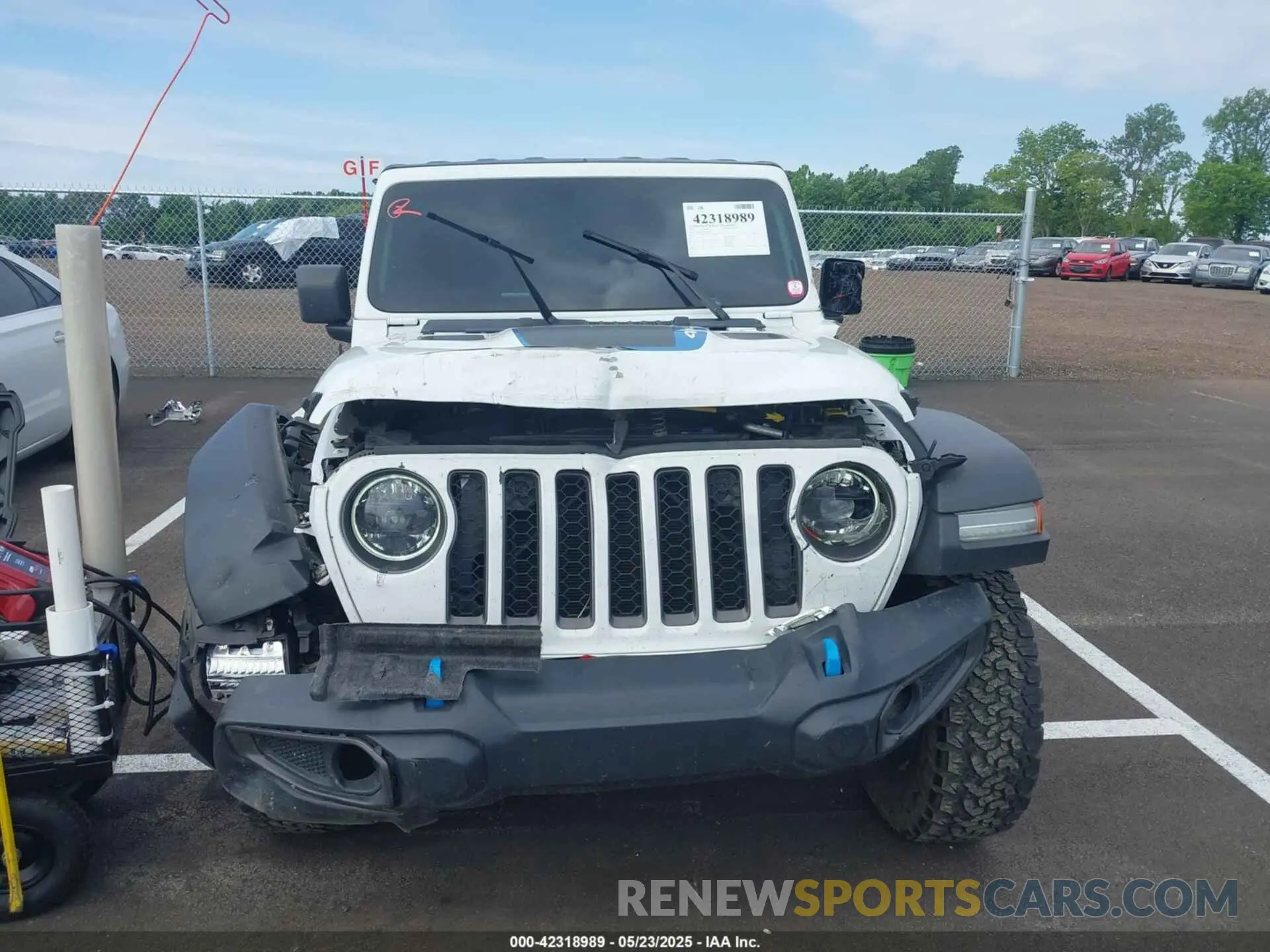 6 Photograph of a damaged car 1C4JJXR64PW586405 JEEP WRANGLER 4XE 2023
