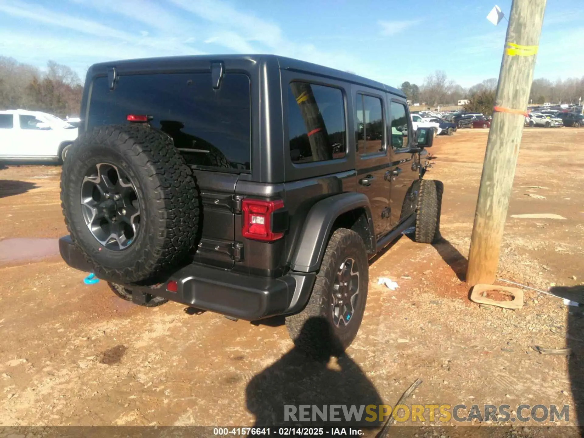 4 Photograph of a damaged car 1C4JJXR66PW583263 JEEP WRANGLER 4XE 2023