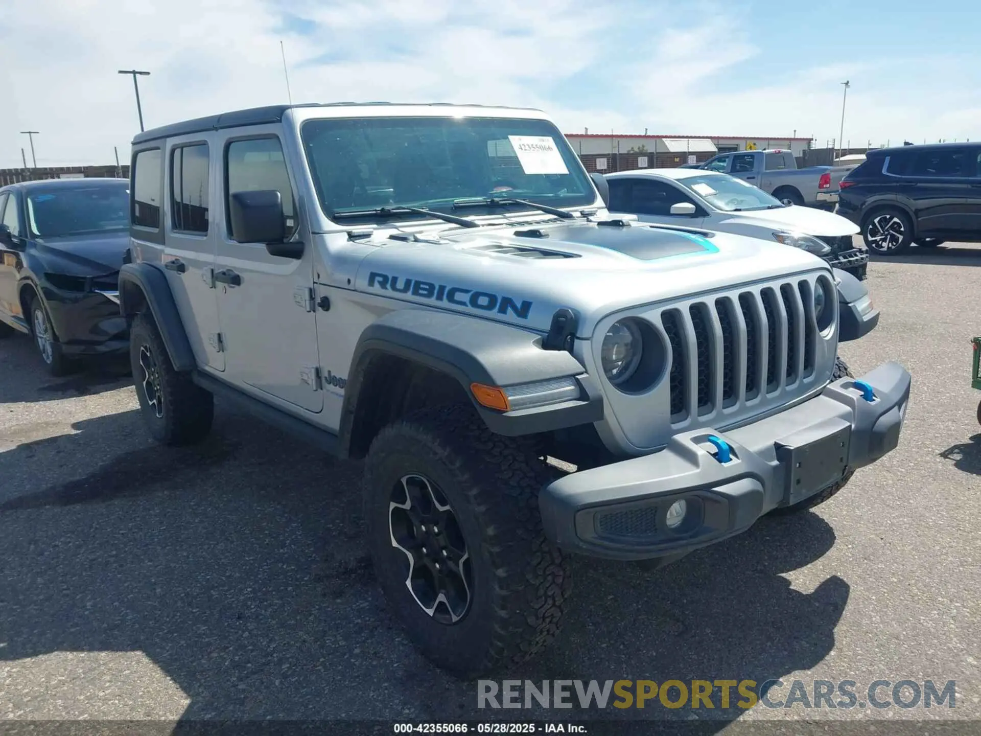 1 Photograph of a damaged car 1C4JJXR67PW703197 JEEP WRANGLER 4XE 2023