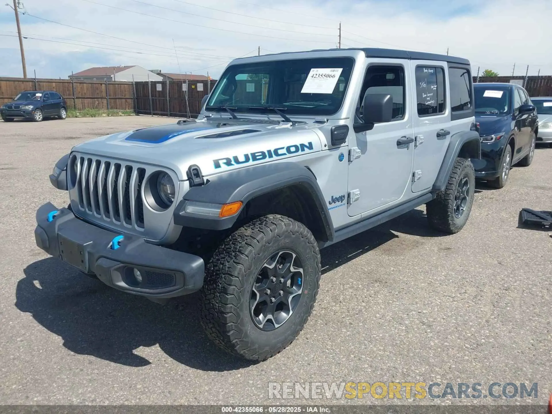 2 Photograph of a damaged car 1C4JJXR67PW703197 JEEP WRANGLER 4XE 2023