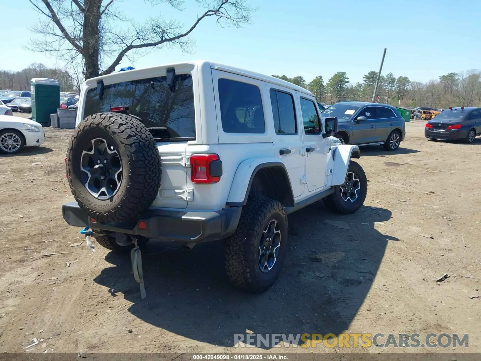 4 Photograph of a damaged car 1C4JJXR68PW584303 JEEP WRANGLER 4XE 2023