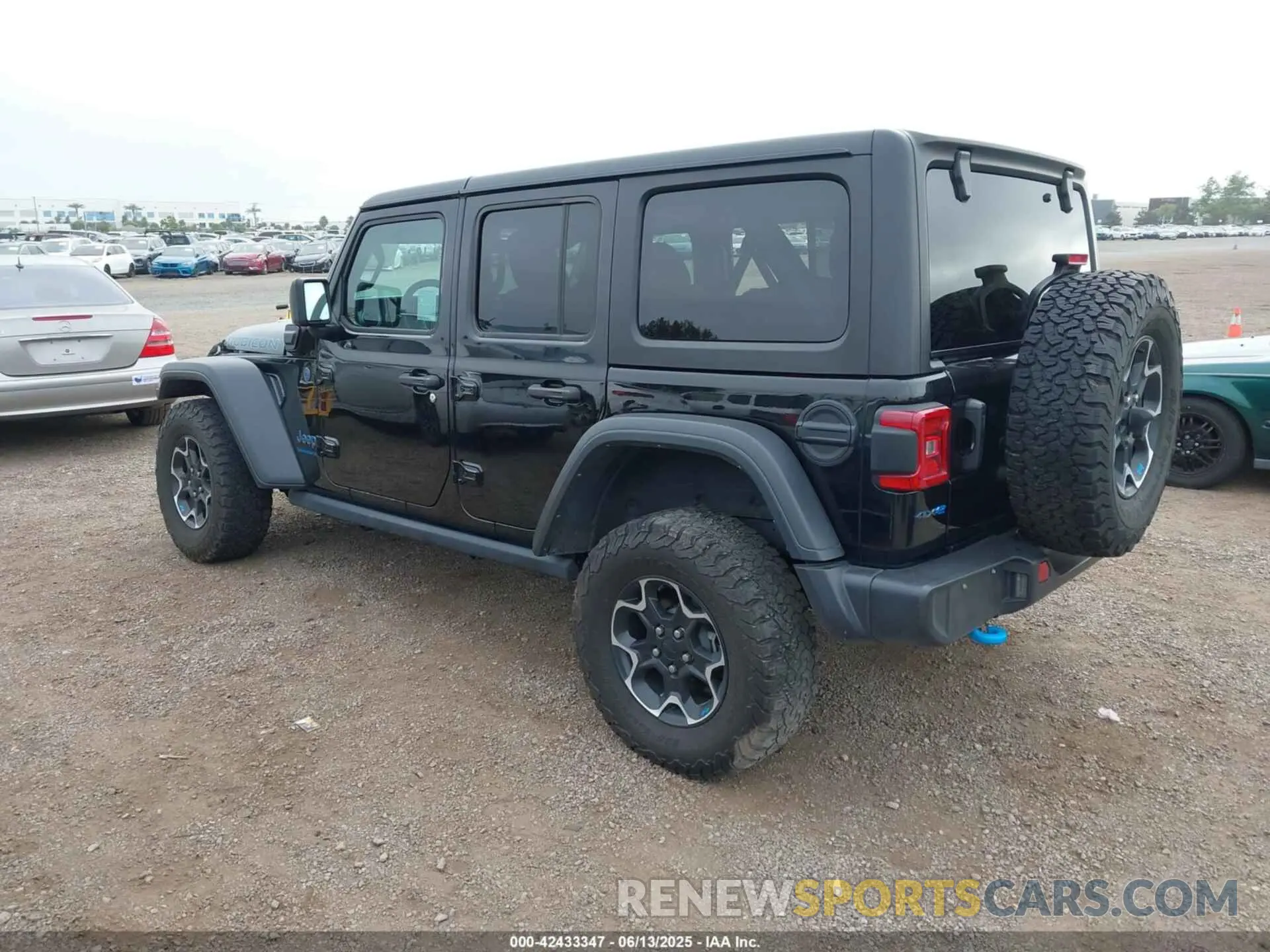 3 Photograph of a damaged car 1C4JJXR68PW663339 JEEP WRANGLER 4XE 2023