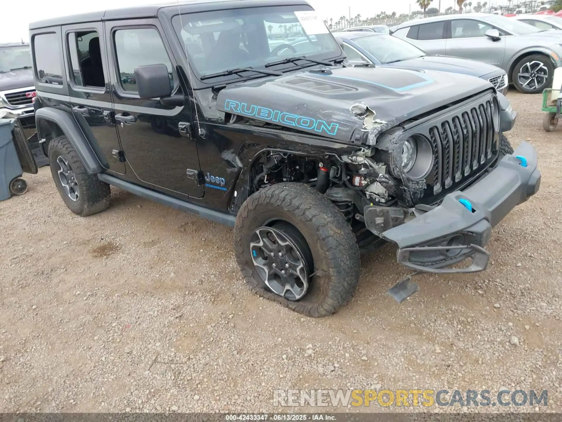 6 Photograph of a damaged car 1C4JJXR68PW663339 JEEP WRANGLER 4XE 2023