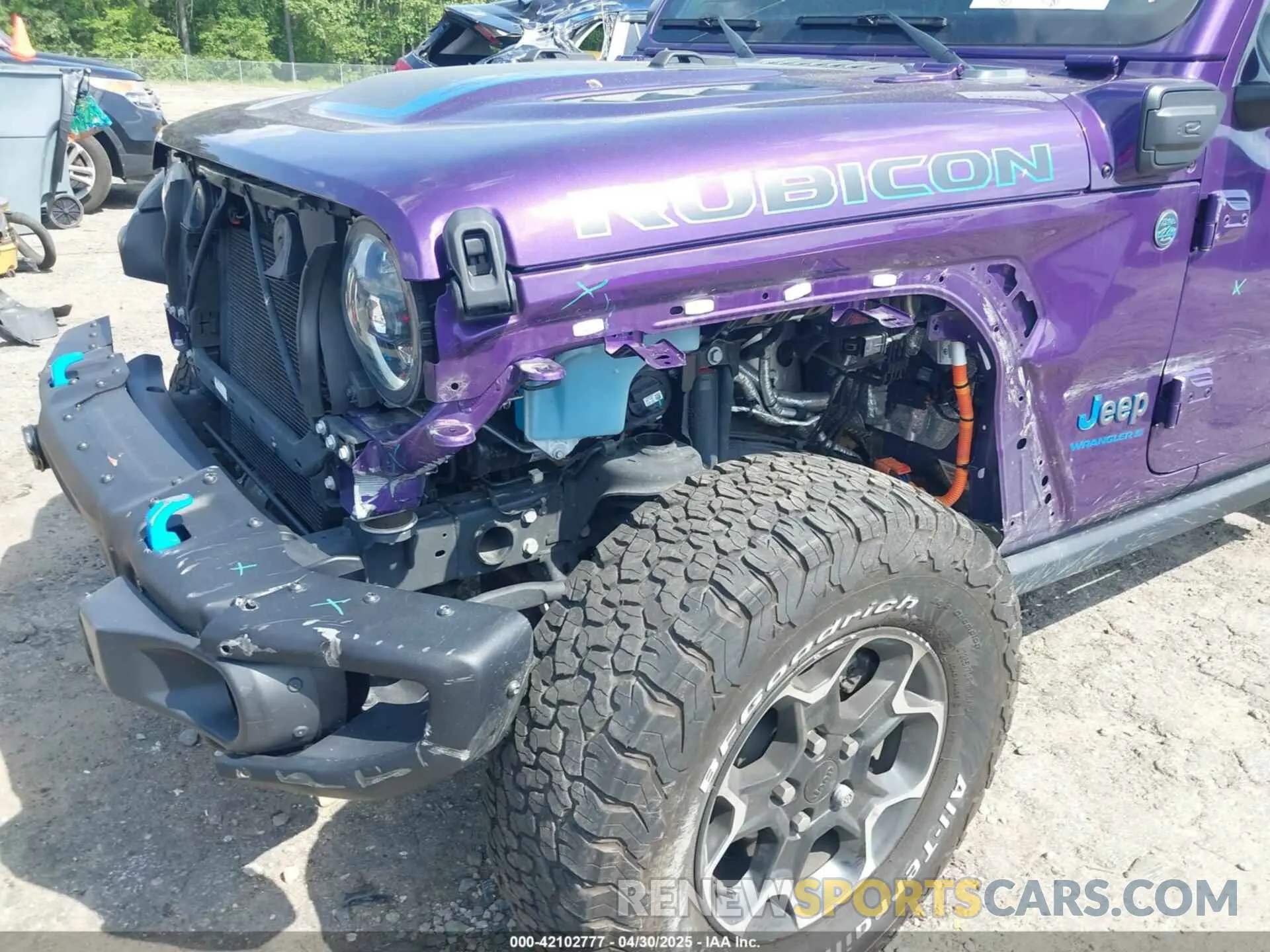 6 Photograph of a damaged car 1C4JJXR6XPW614238 JEEP WRANGLER 4XE 2023