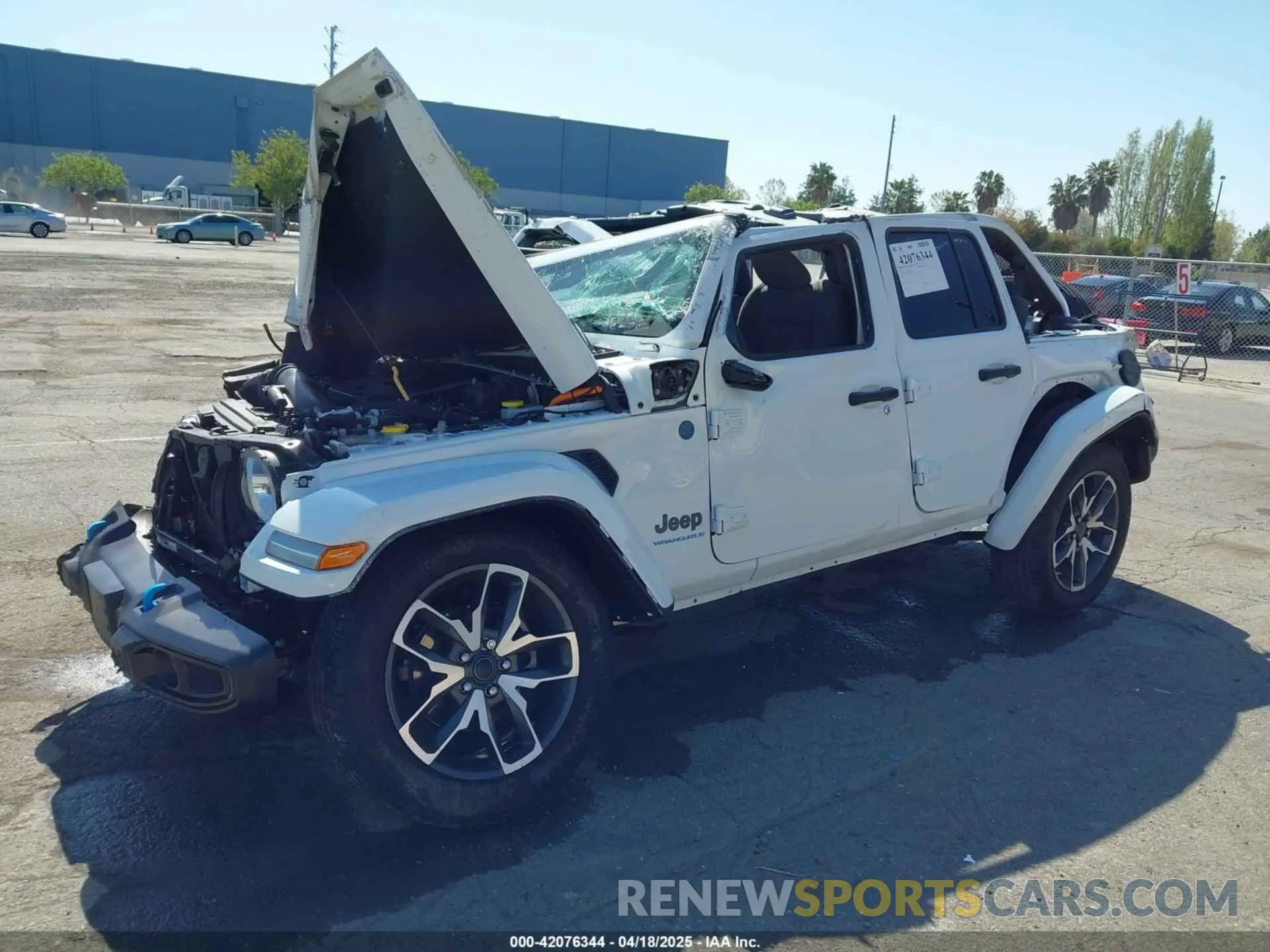 2 Photograph of a damaged car 1C4RJXN61RW116652 JEEP WRANGLER 4XE 2024
