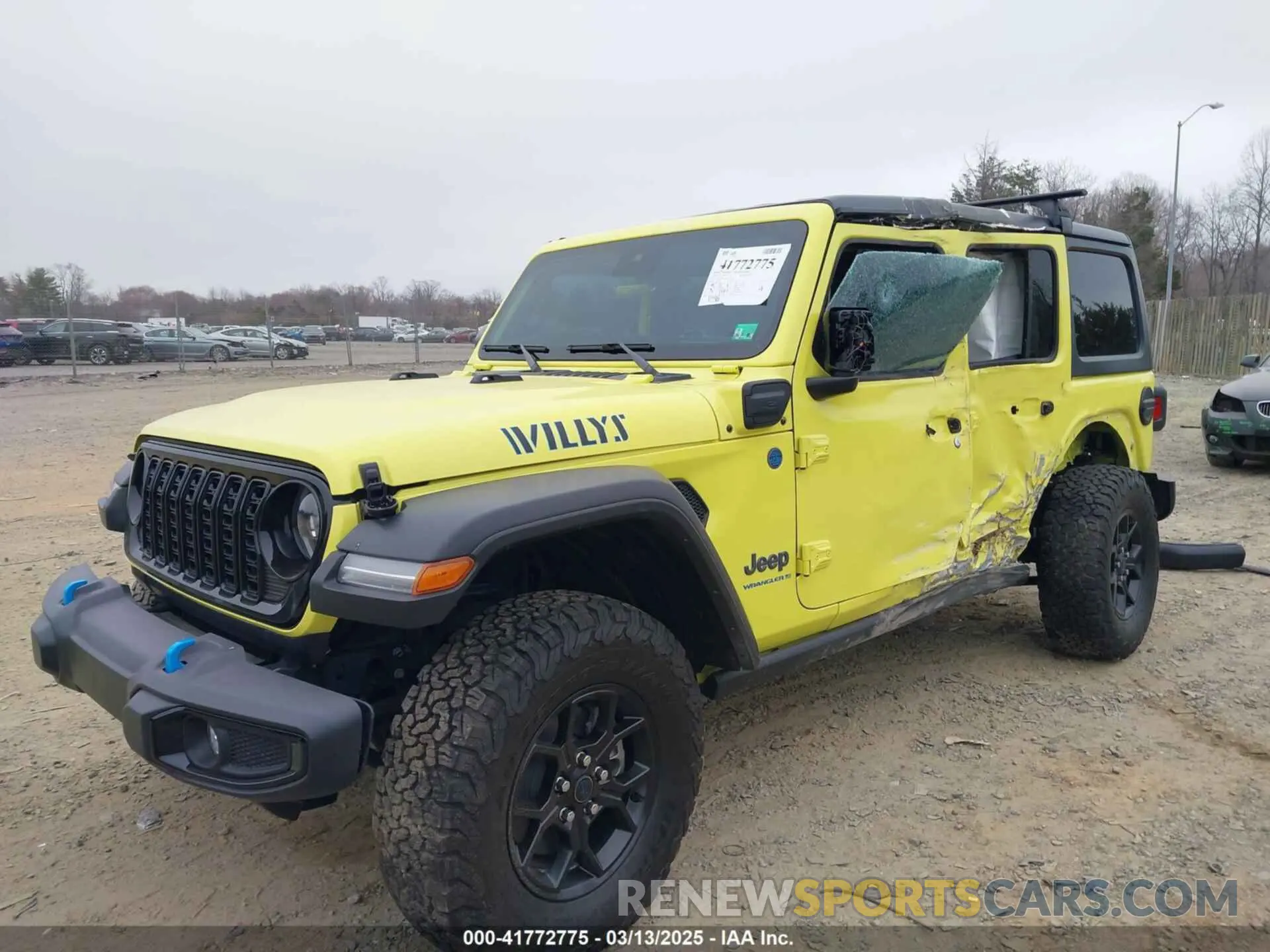 2 Photograph of a damaged car 1C4RJXN62RW121018 JEEP WRANGLER 4XE 2024