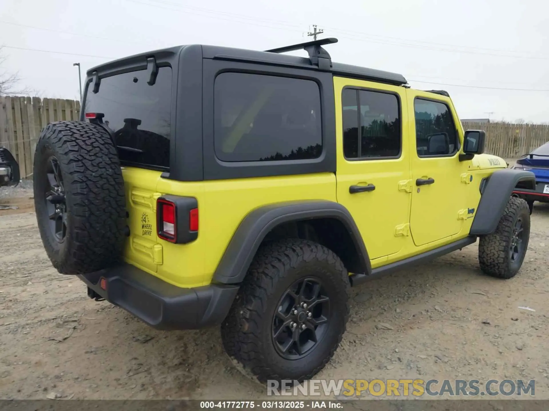 4 Photograph of a damaged car 1C4RJXN62RW121018 JEEP WRANGLER 4XE 2024