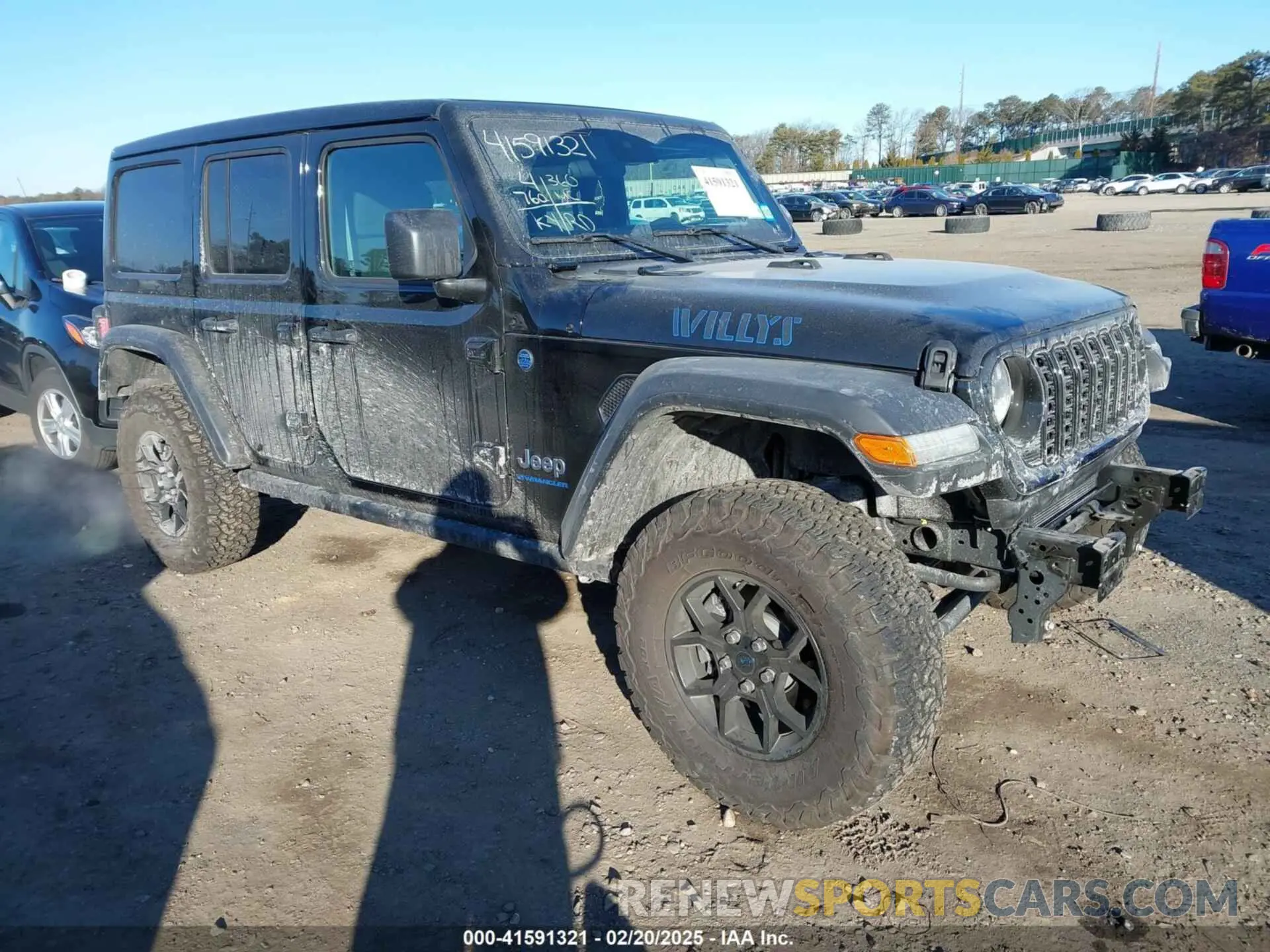 1 Photograph of a damaged car 1C4RJXN63RW154237 JEEP WRANGLER 4XE 2024