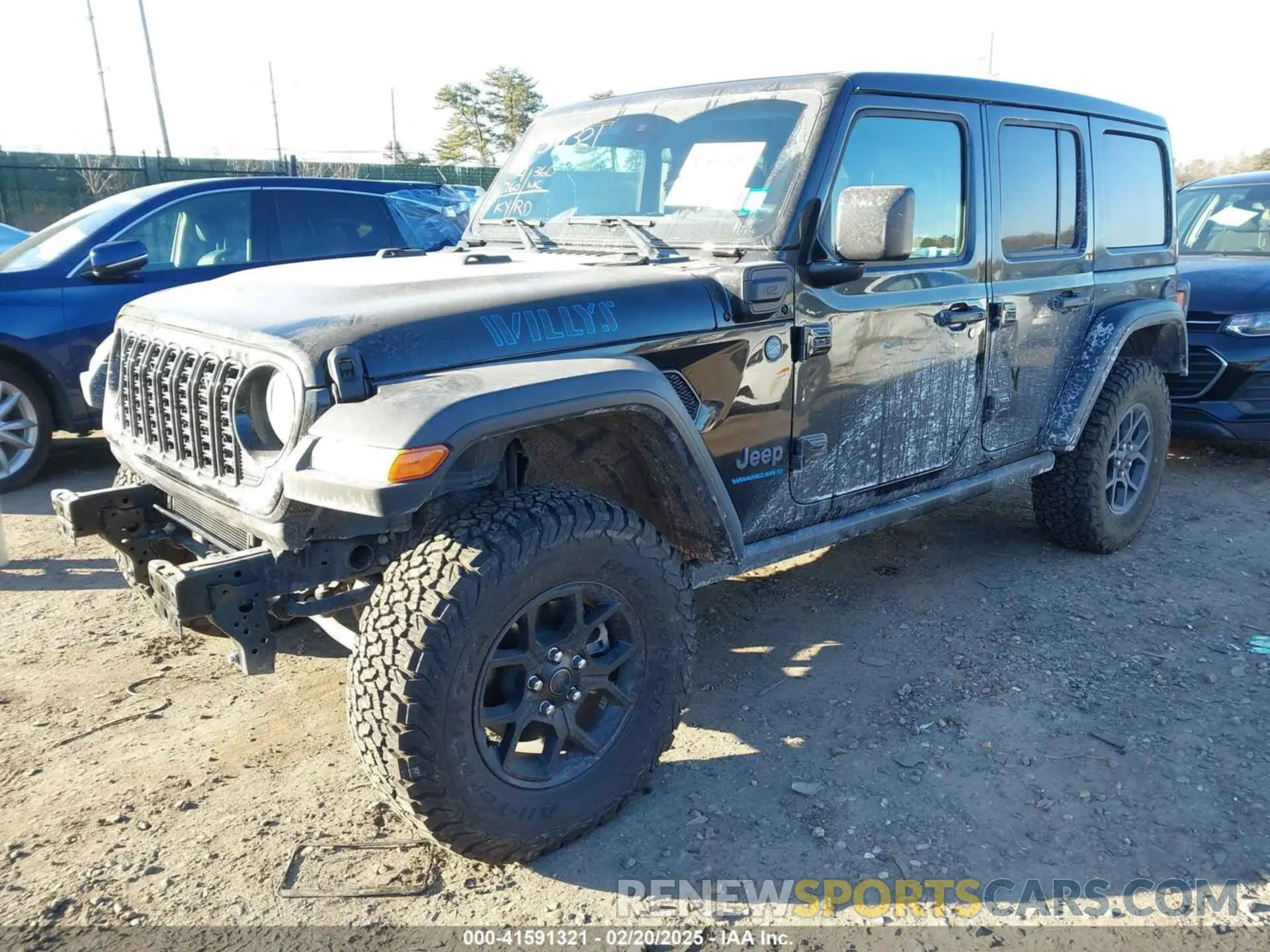 2 Photograph of a damaged car 1C4RJXN63RW154237 JEEP WRANGLER 4XE 2024