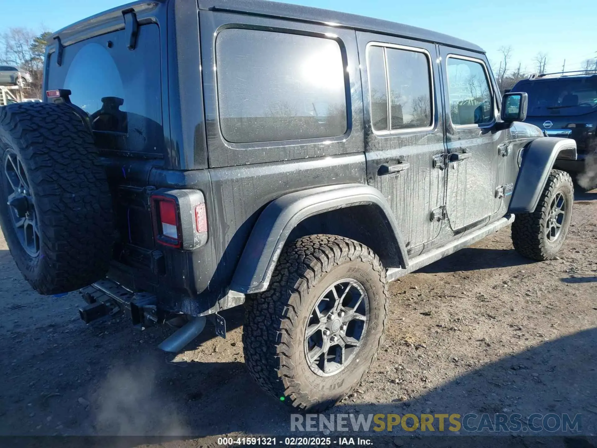 4 Photograph of a damaged car 1C4RJXN63RW154237 JEEP WRANGLER 4XE 2024