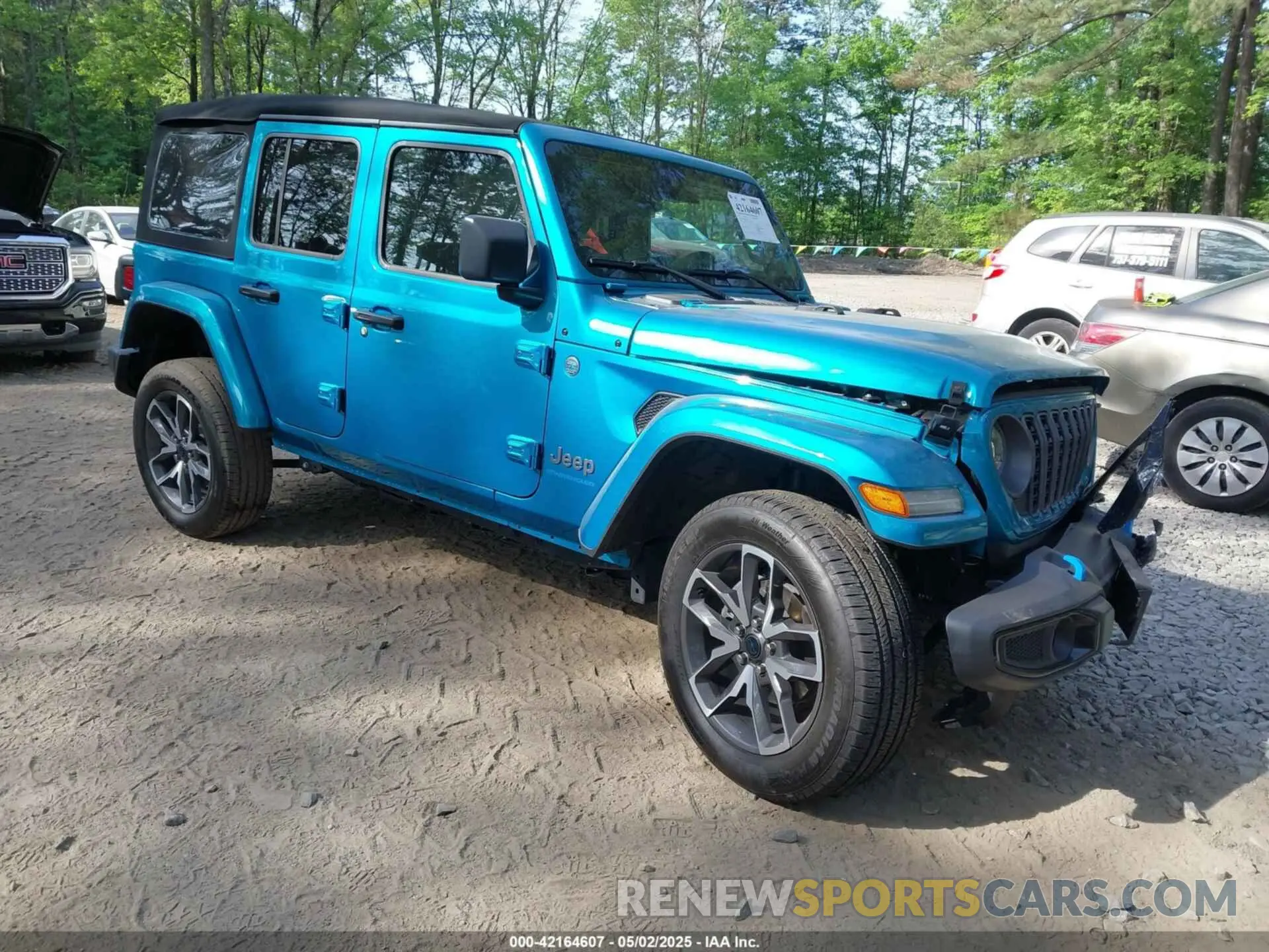 1 Photograph of a damaged car 1C4RJXN64RW227566 JEEP WRANGLER 4XE 2024