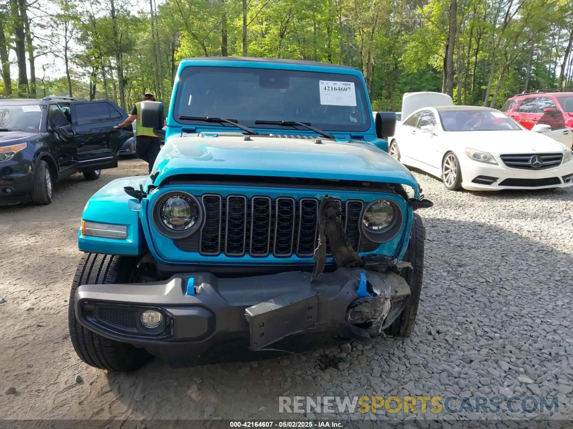 6 Photograph of a damaged car 1C4RJXN64RW227566 JEEP WRANGLER 4XE 2024
