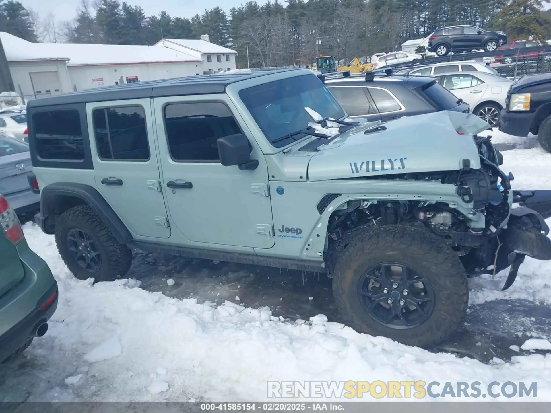 14 Photograph of a damaged car 1C4RJXN65RW165921 JEEP WRANGLER 4XE 2024