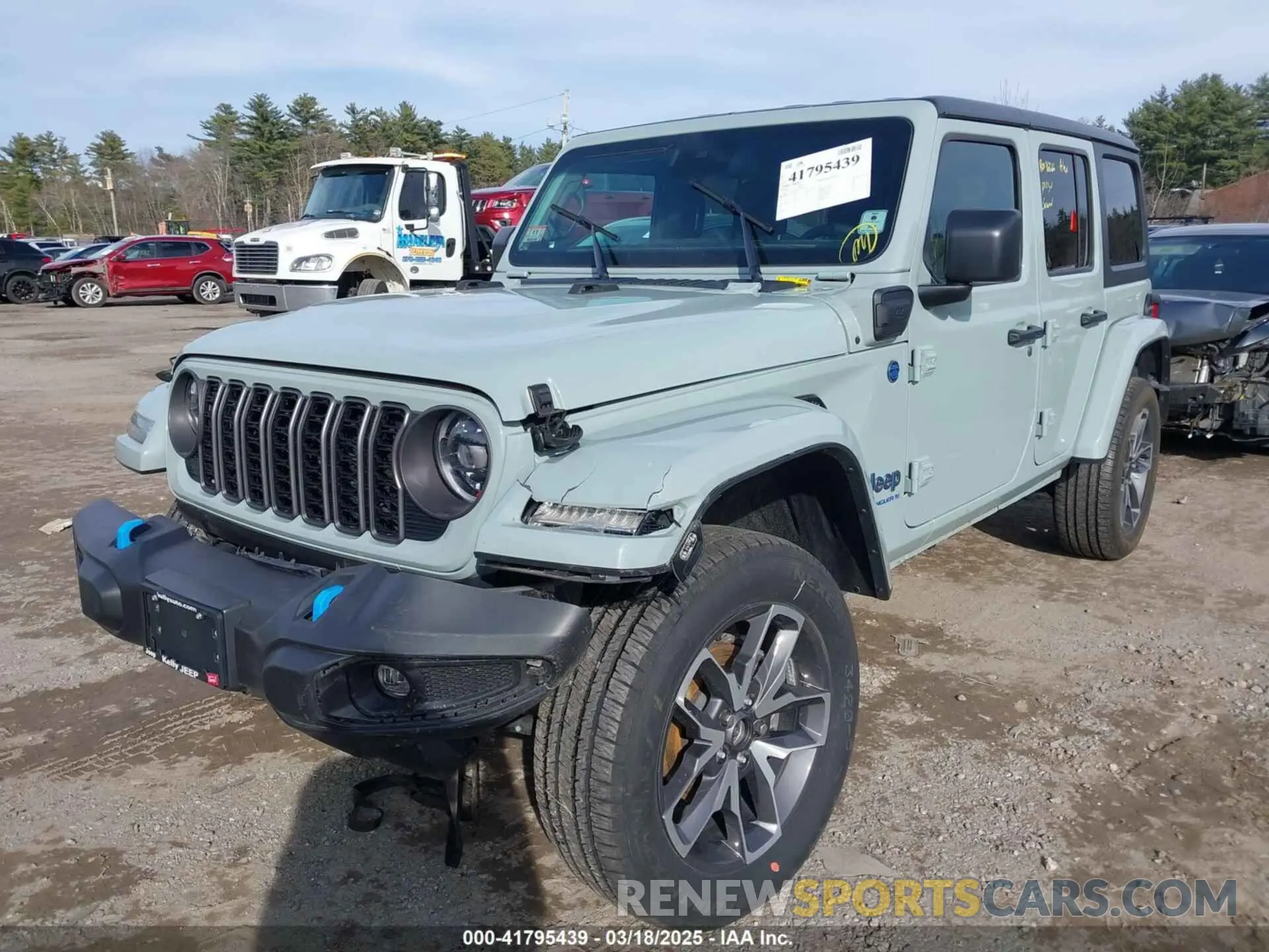 2 Photograph of a damaged car 1C4RJXN65RW166079 JEEP WRANGLER 4XE 2024