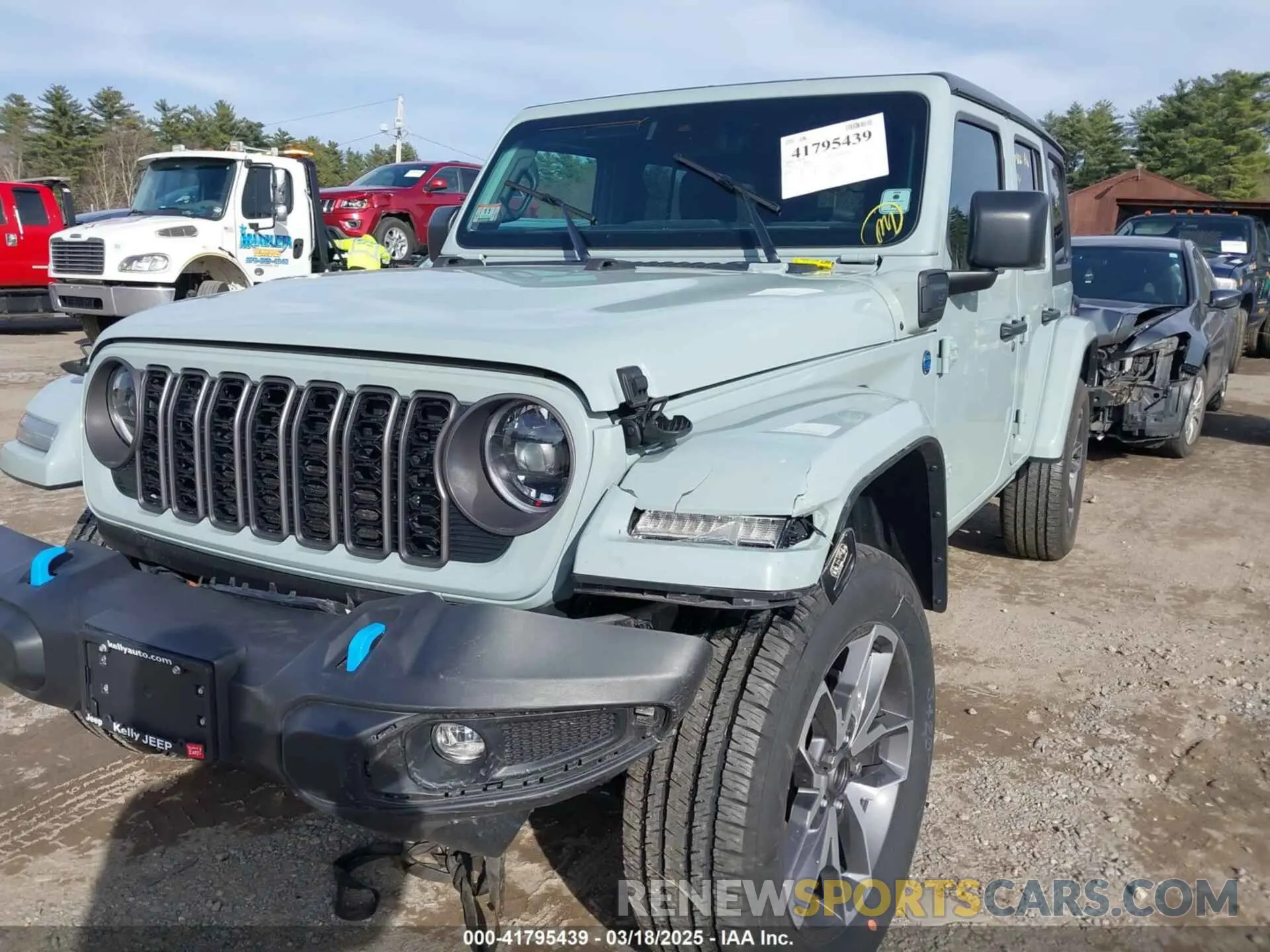 6 Photograph of a damaged car 1C4RJXN65RW166079 JEEP WRANGLER 4XE 2024