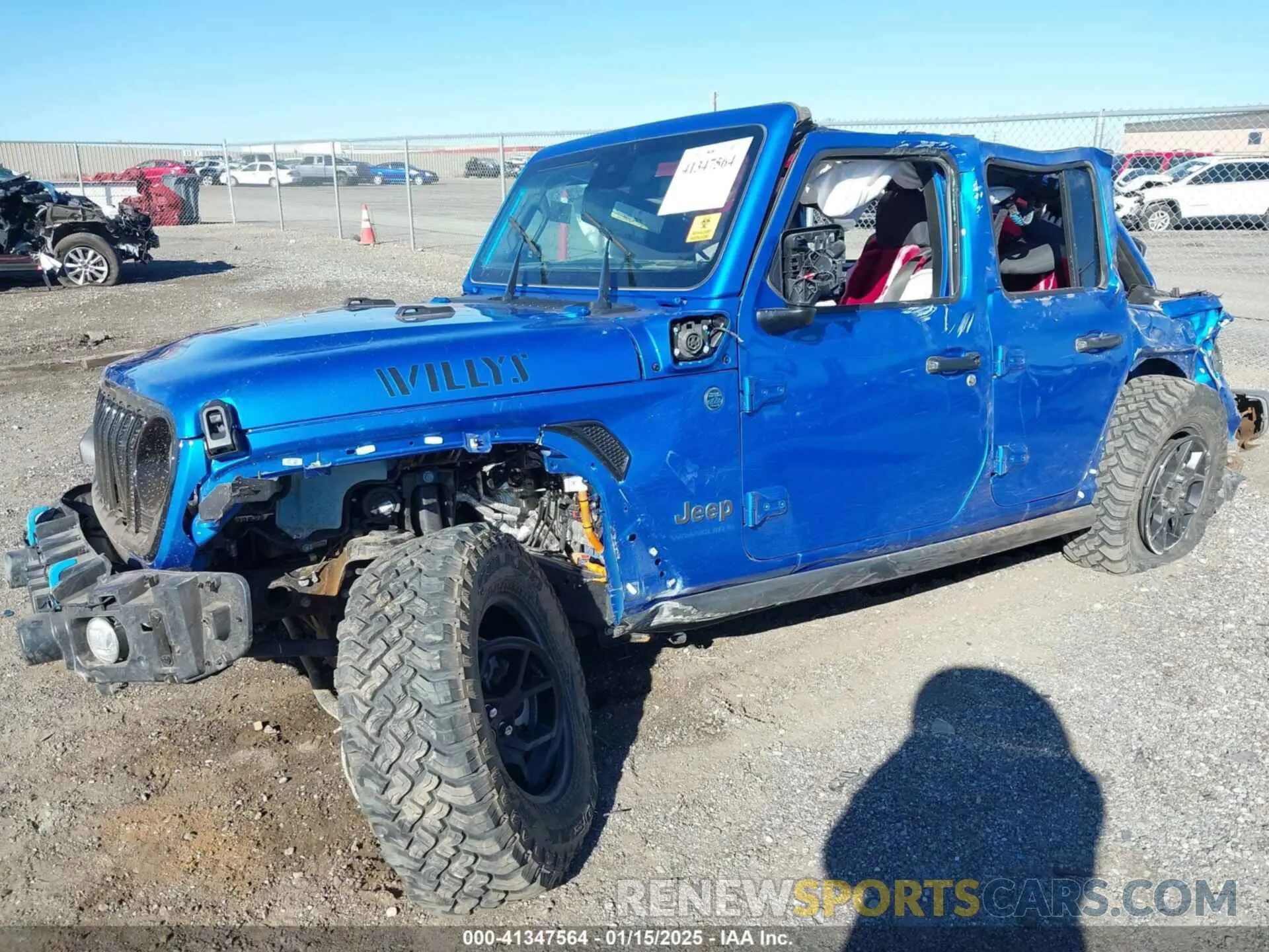 2 Photograph of a damaged car 1C4RJXN69RW257484 JEEP WRANGLER 4XE 2024