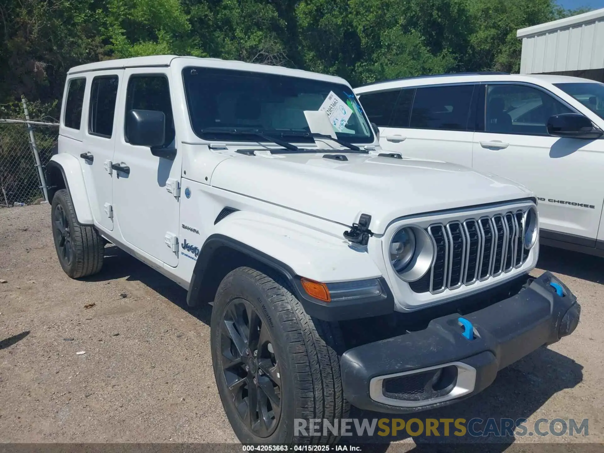 1 Photograph of a damaged car 1C4RJXP60RW292413 JEEP WRANGLER 4XE 2024