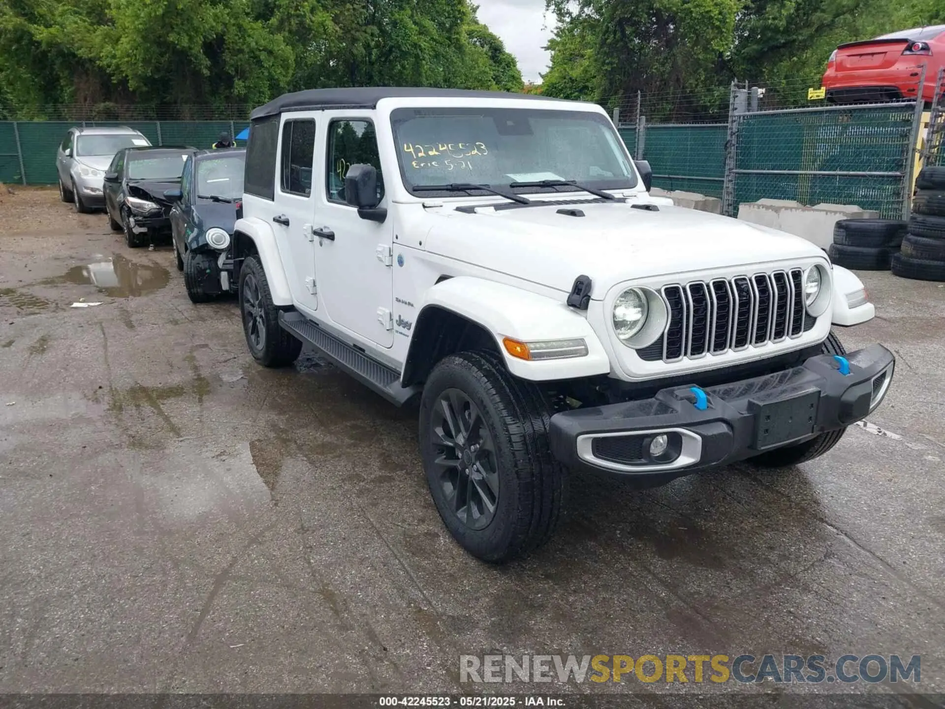 1 Photograph of a damaged car 1C4RJXP61RW204307 JEEP WRANGLER 4XE 2024