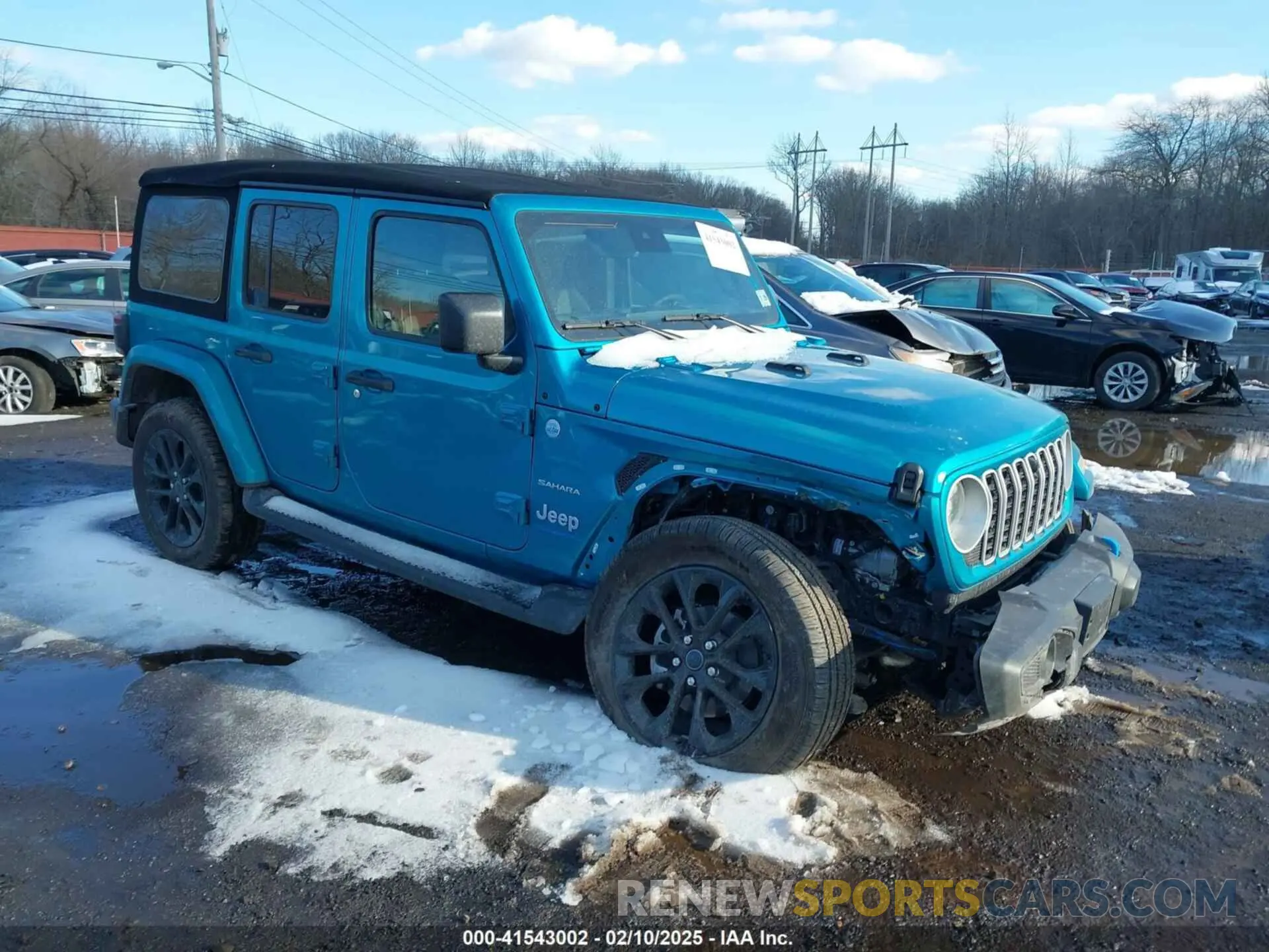 1 Photograph of a damaged car 1C4RJXP62RW221519 JEEP WRANGLER 4XE 2024