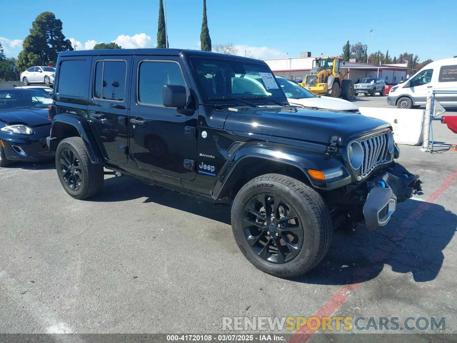 1 Photograph of a damaged car 1C4RJXP63RW192404 JEEP WRANGLER 4XE 2024