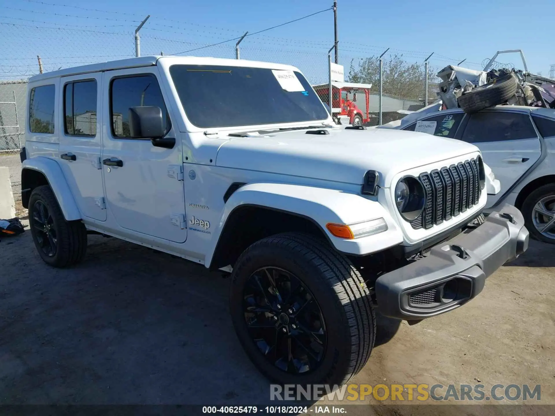 1 Photograph of a damaged car 1C4RJXP63RW255498 JEEP WRANGLER 4XE 2024