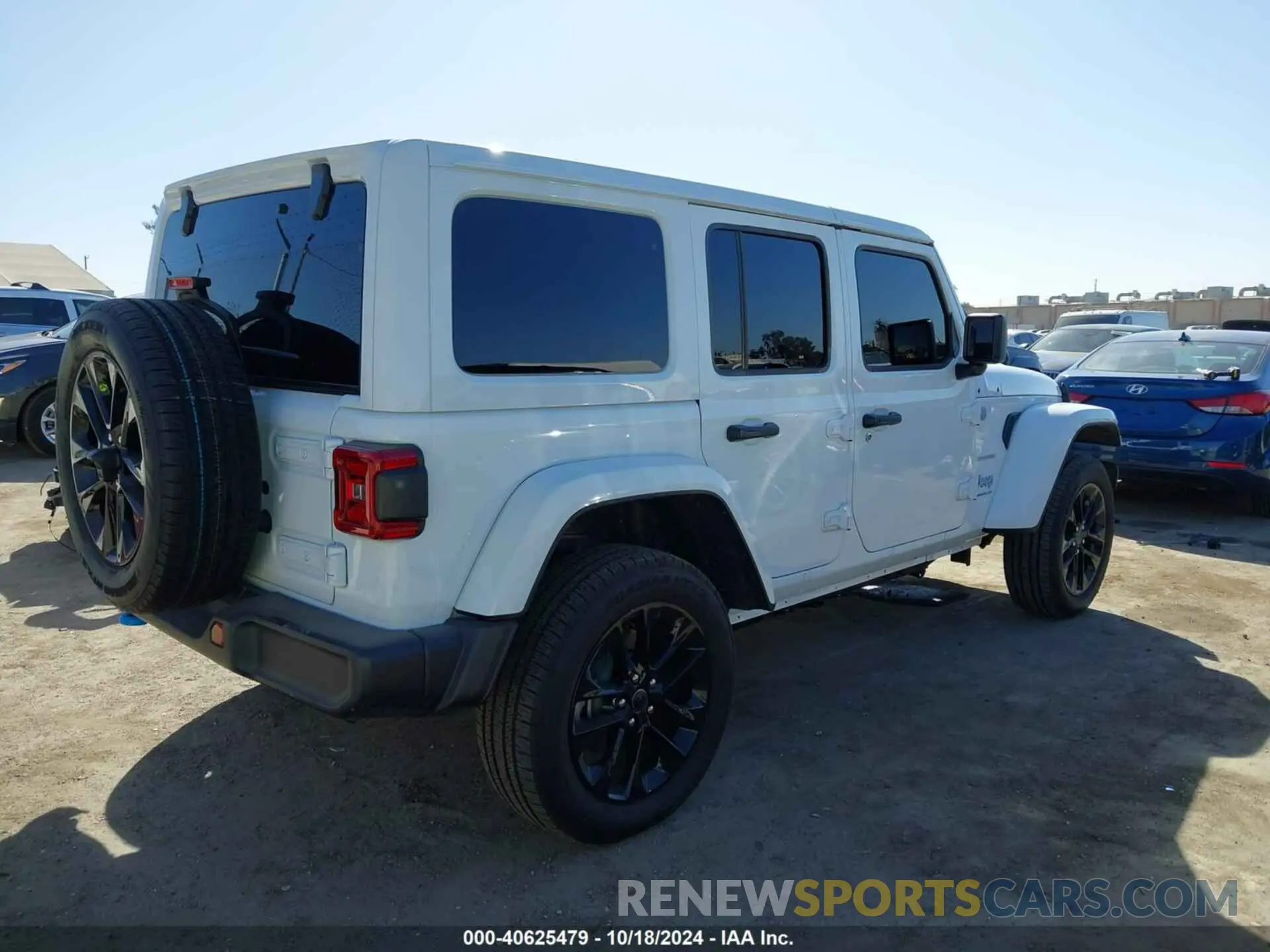 4 Photograph of a damaged car 1C4RJXP63RW255498 JEEP WRANGLER 4XE 2024