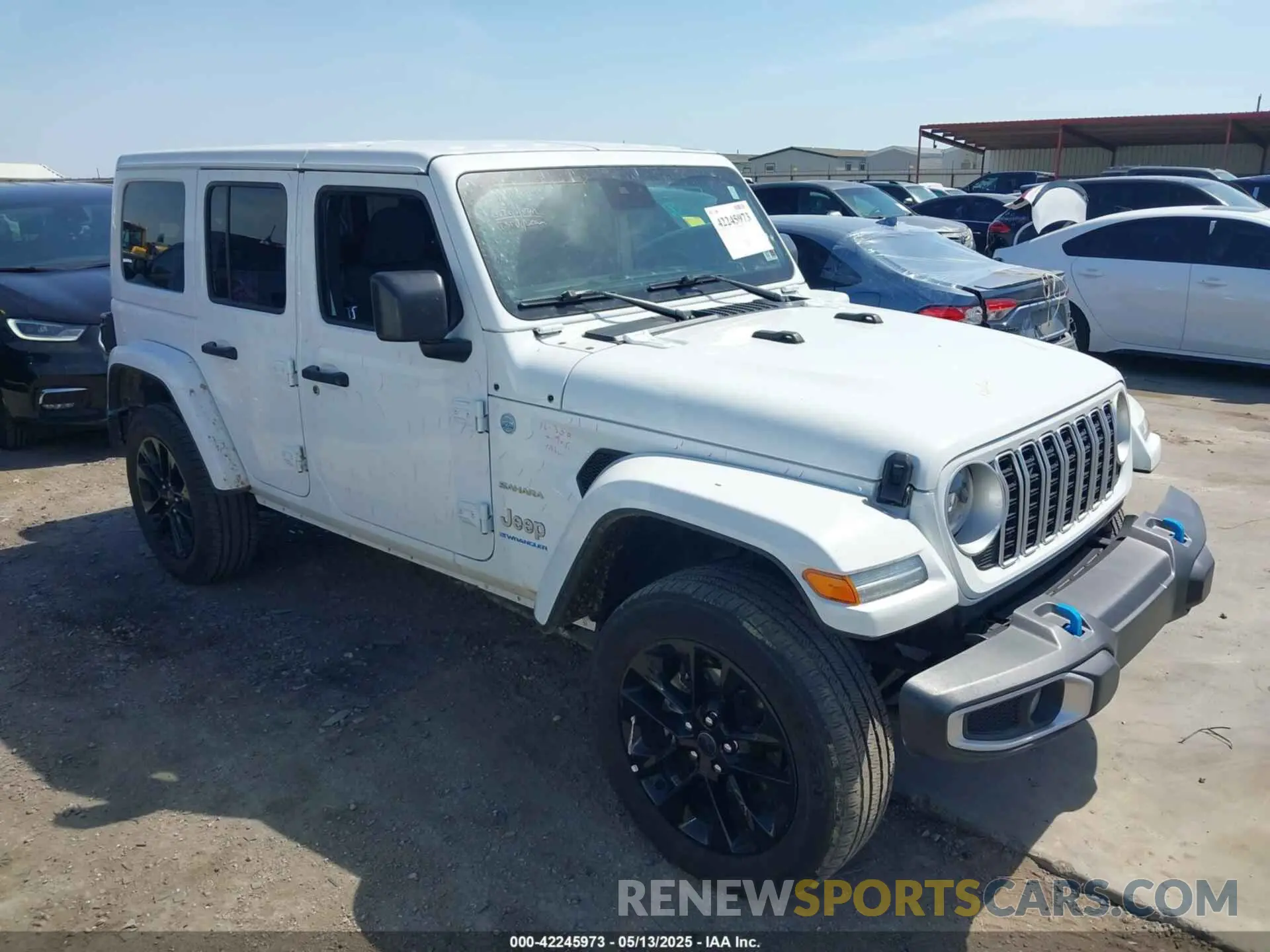1 Photograph of a damaged car 1C4RJXP64RW225507 JEEP WRANGLER 4XE 2024