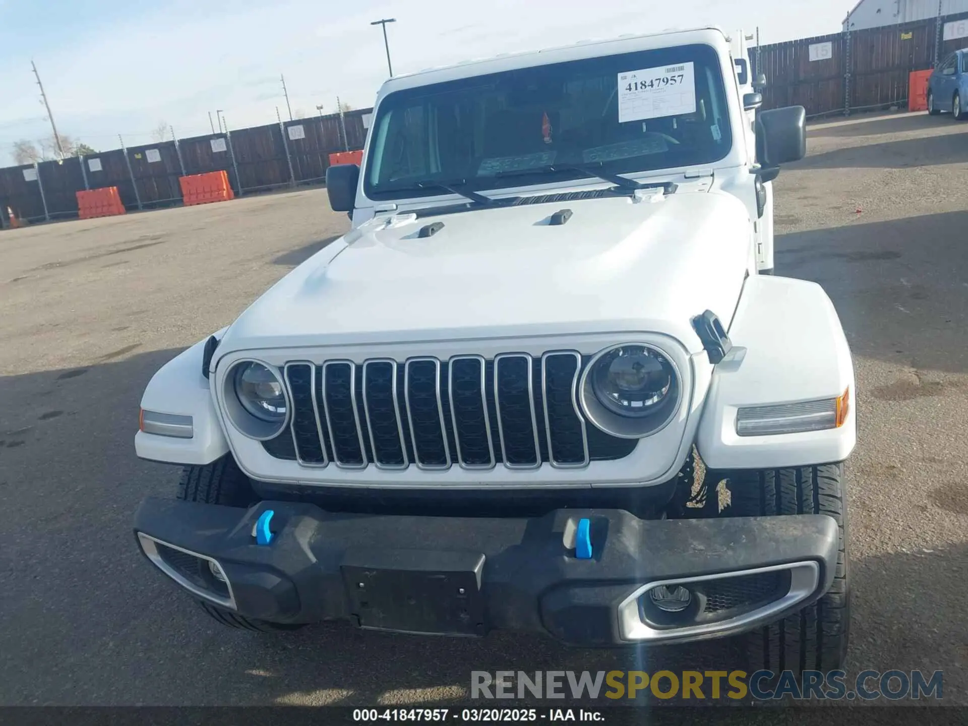 6 Photograph of a damaged car 1C4RJXP66RW271033 JEEP WRANGLER 4XE 2024